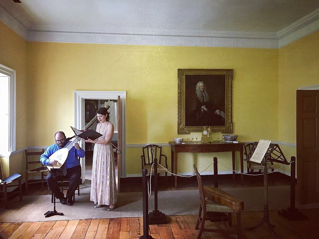 Elissa Edwards, soprano at Hammond-Harwood House Museum