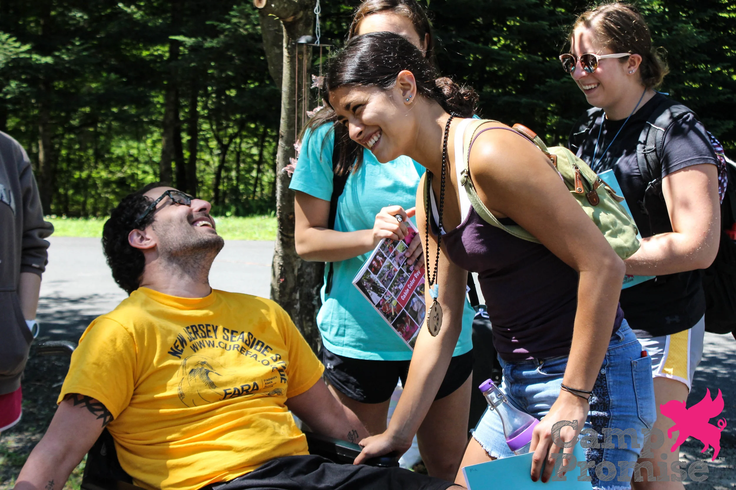 Camp Promise is week full of happiness and joy and we want to share that feeling with local communities.