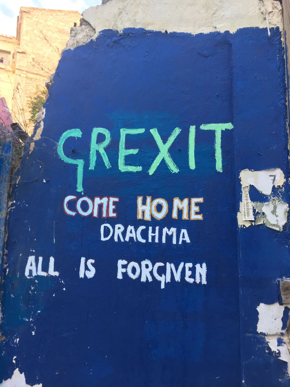 Street Art à Athènes 