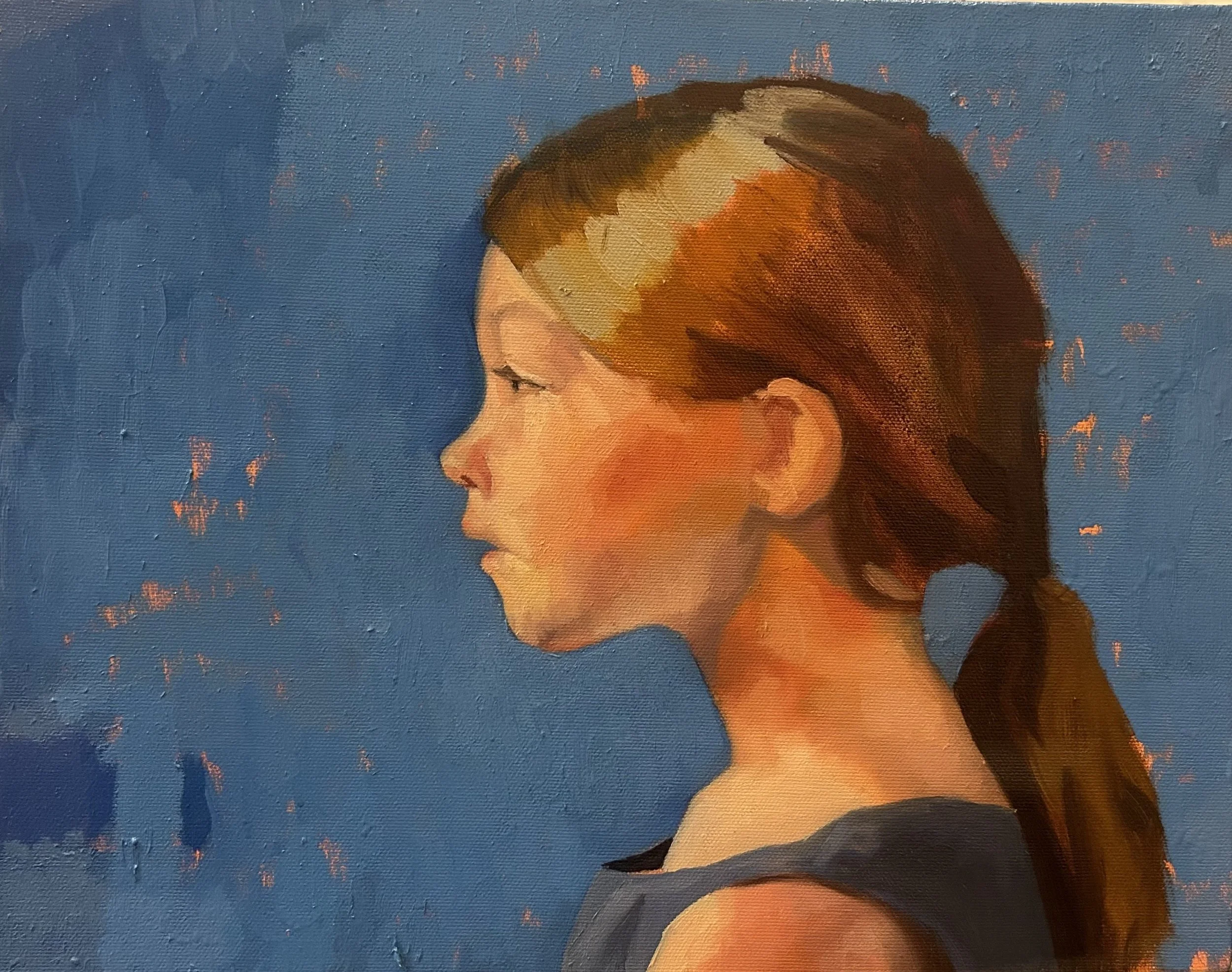 Sister (Diptych)-- Pivate Collection