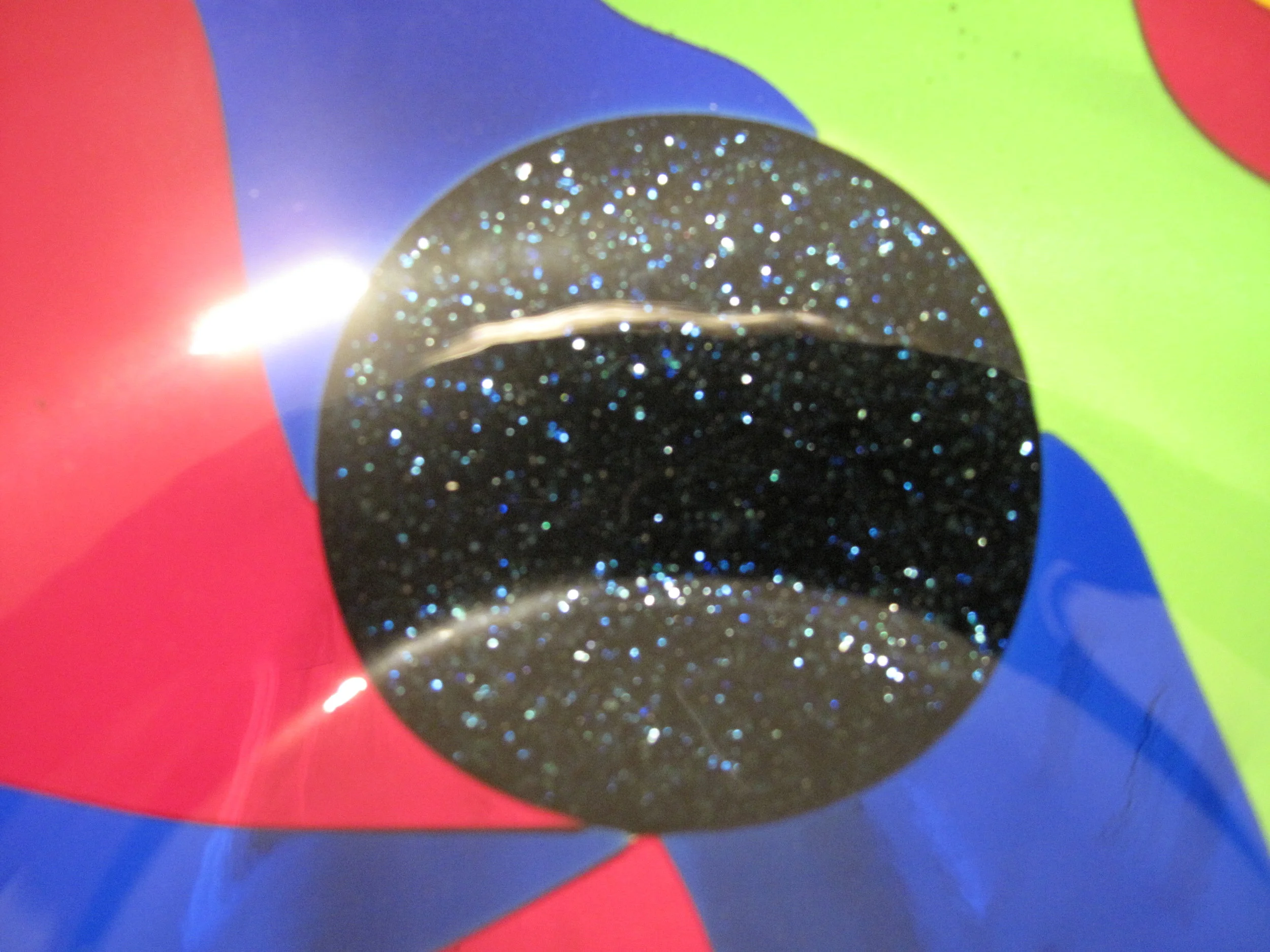 Blue Aventuring glass