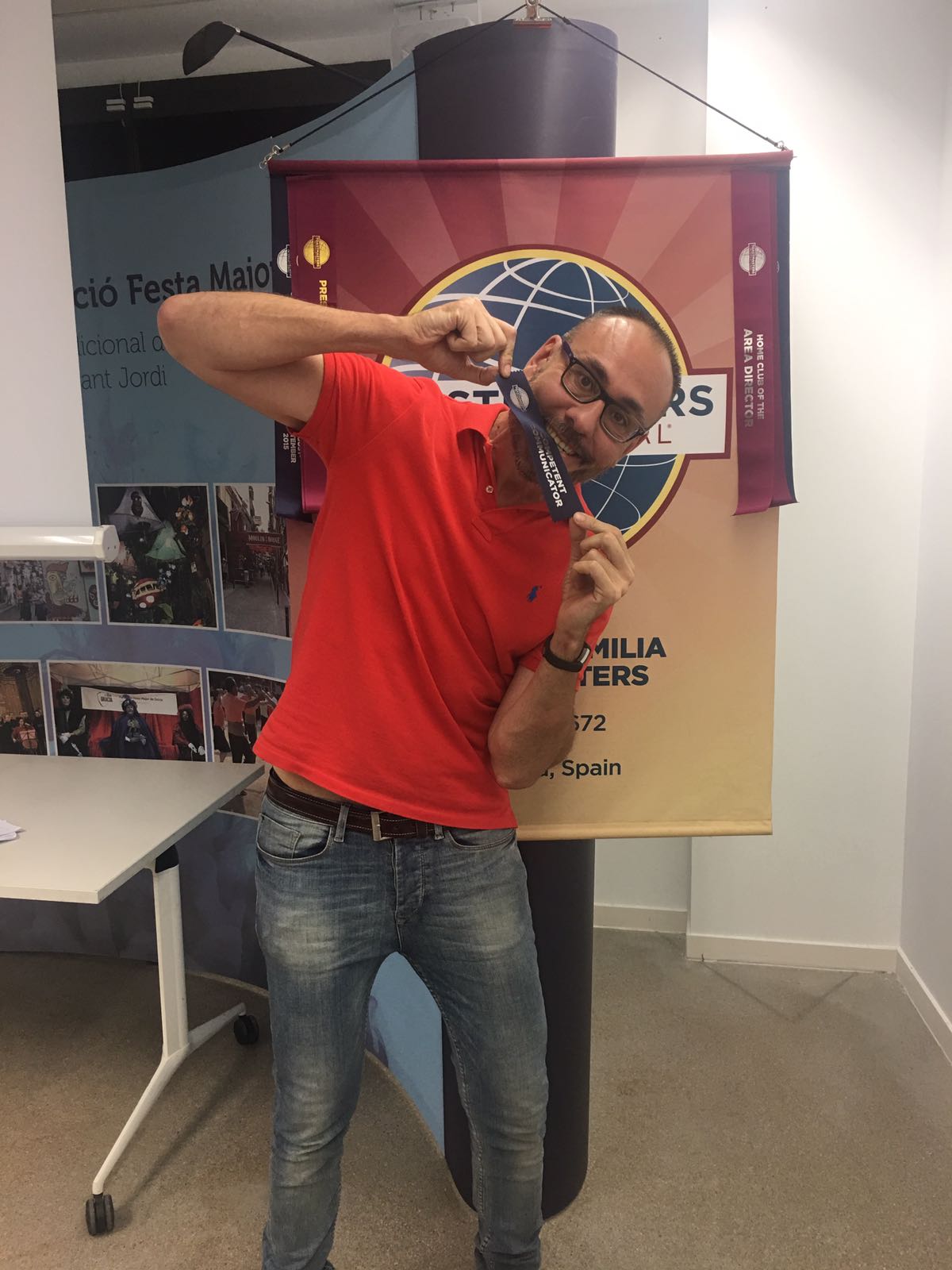Competent Communicator - Celebrating Rafa Nadal style :)