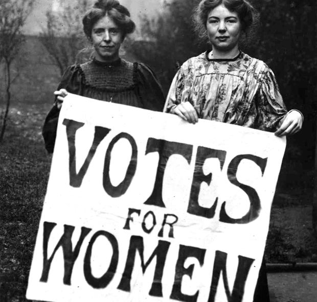 Annie Kenney and Christabel Pankhurst