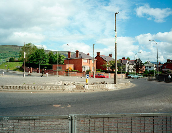 Fig 10. Paul Graham, Roundabout, Andersontown, Belfast, 1984. C-Type Print