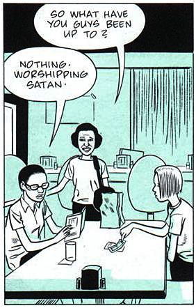 Fig 28. Daniel Clowes, Ghost World, 1997. Comic Strip.
