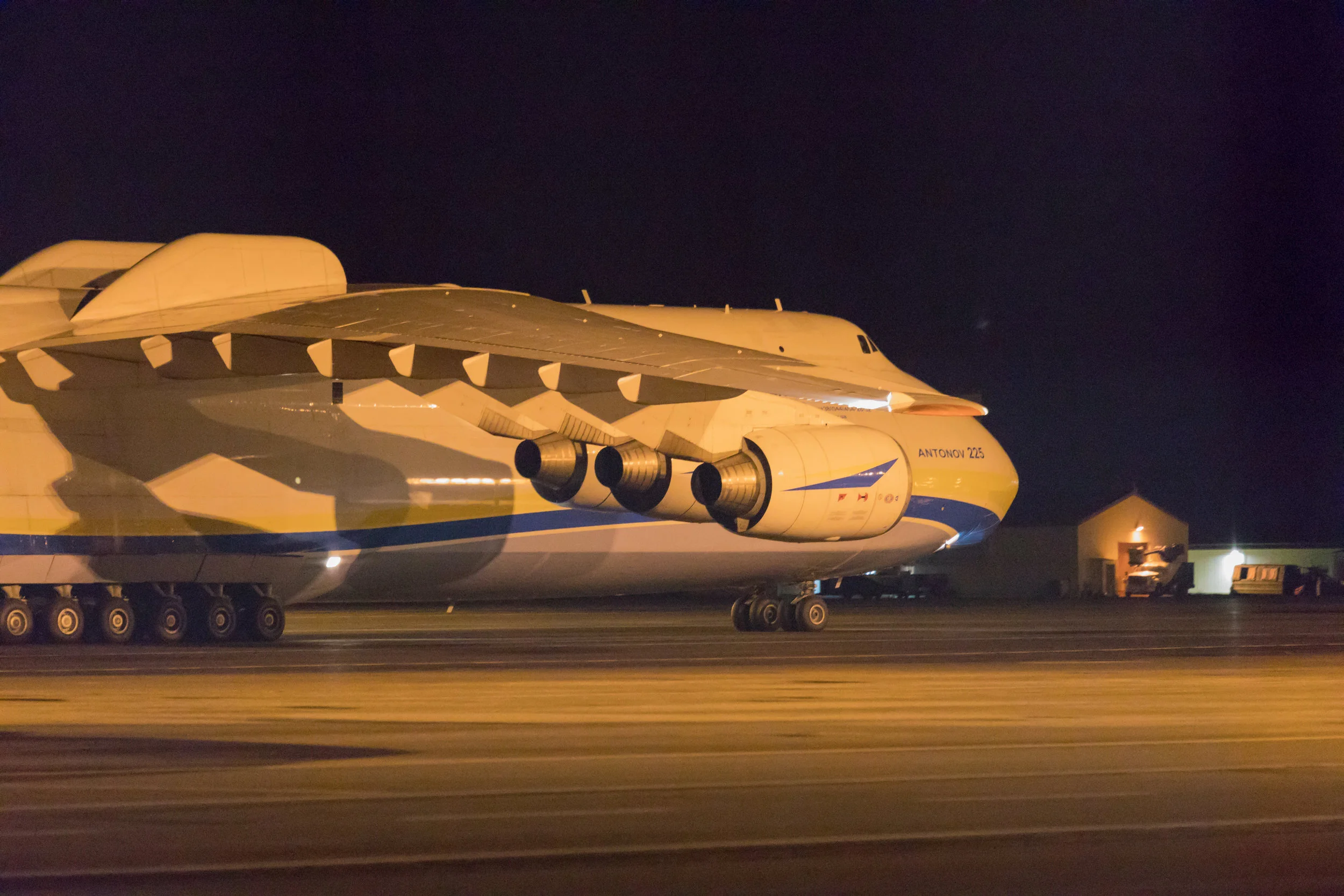 Mriya on the way for refueling