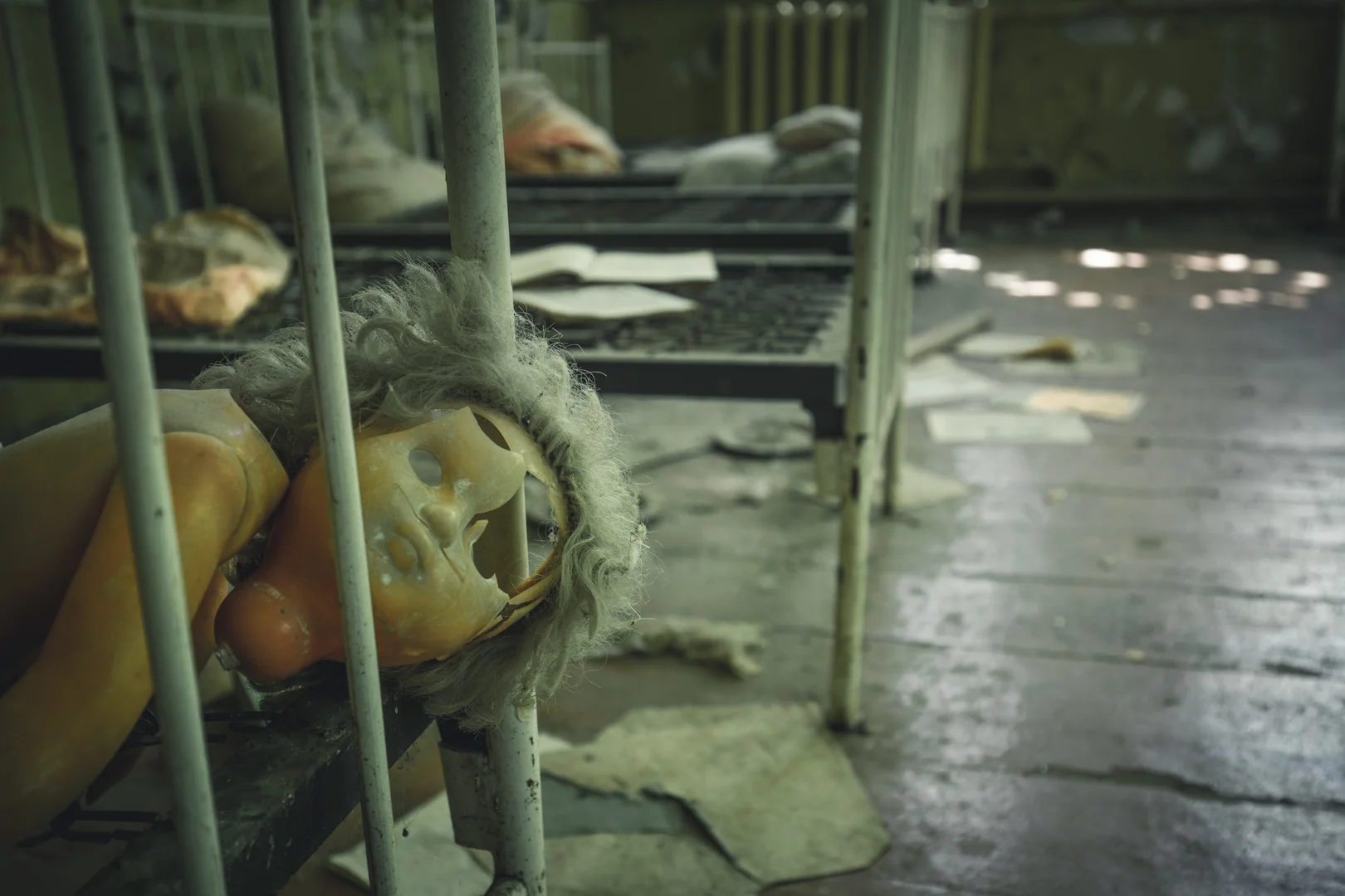 One of the many kindergartens in the exclusion zone of Chernobyl