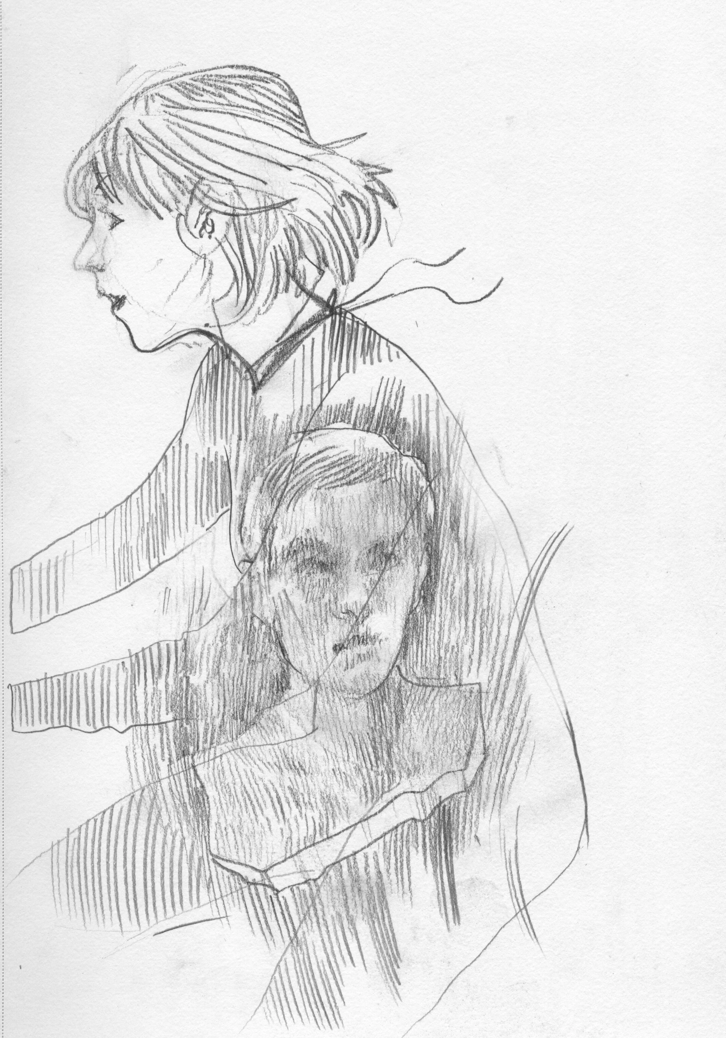Skethcbook 2. Graphite. Woman and Boy. 2020.jpg
