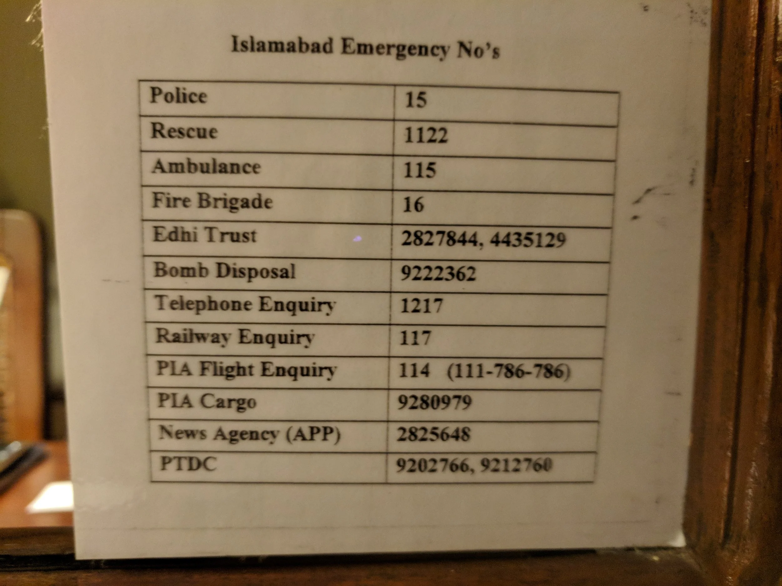 A long number for bomb disposal