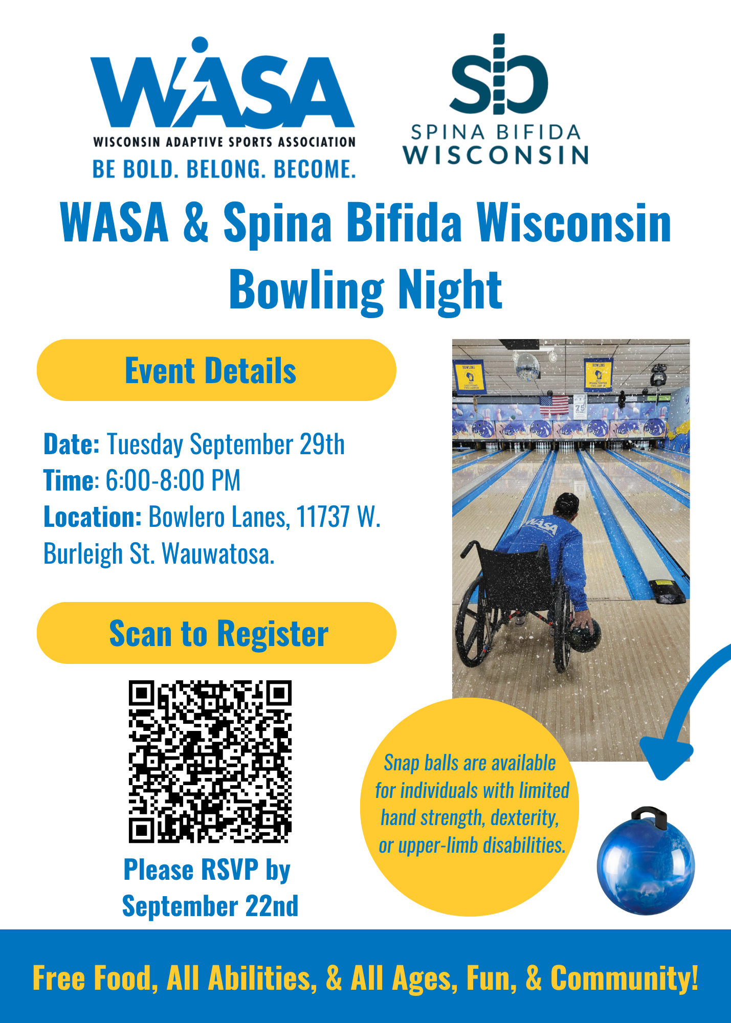SBWIS and WASA present: Bowling Night