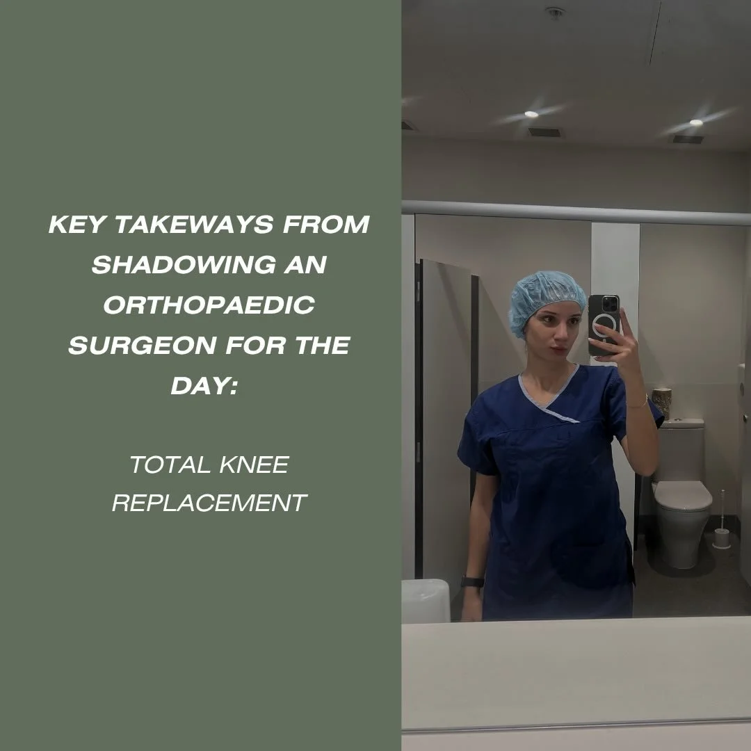 Yesterday I had the amazing opportunity to spend the morning in theatre at Warringal Private Hospital alongside Orthopaedic Surgeon Nigel Harnett. I observed two total knee replacements and an ACL revision&mdash;an incredibly valuable experience that