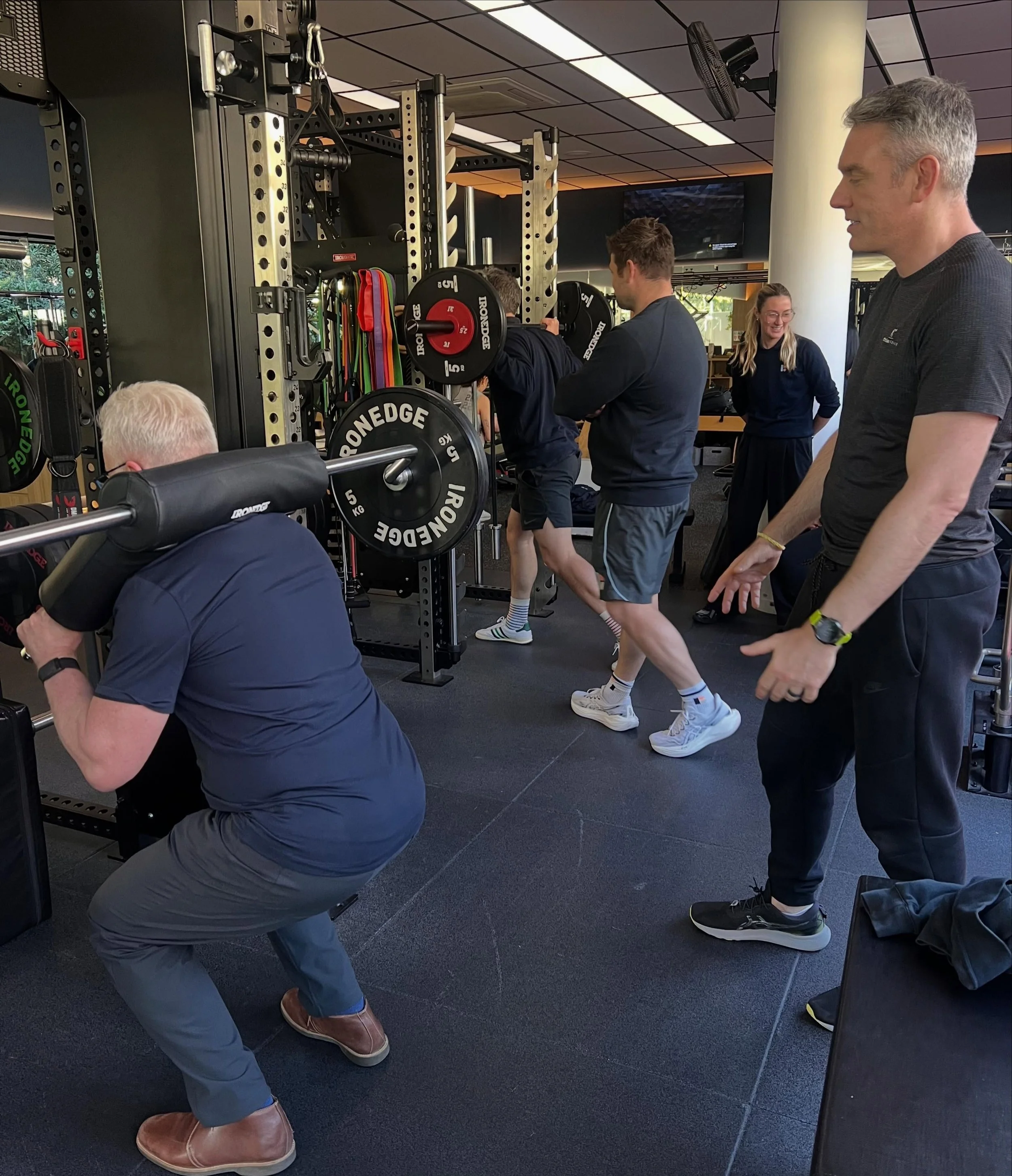 An afternoon well spent! A big thank you to @range.physiotherapy for inviting us to take part in a Strength and Conditioning professional development session with Merv Travers from @optimise_rehab. We came away with valuable insights and evidence-bas