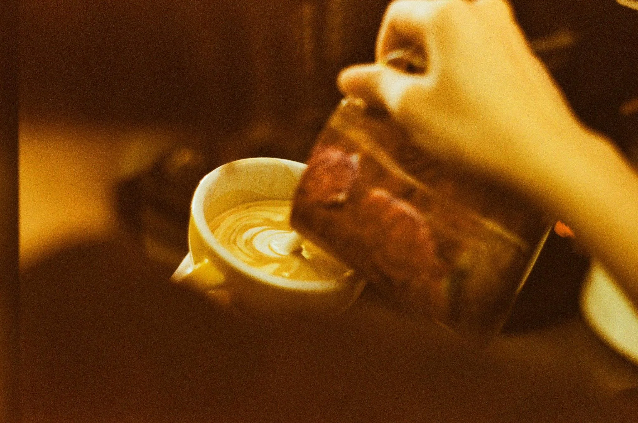 &ldquo;Warm skin, warm drink, and little rituals are saving me right now.&rdquo;