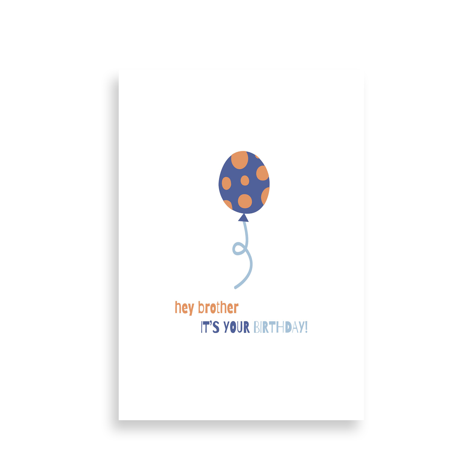 Brother's Birthday Card