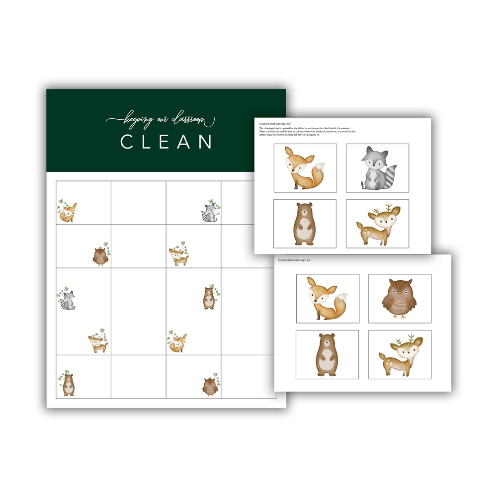 woodland-creatures-classroom-printables-discover-unique-designs-the