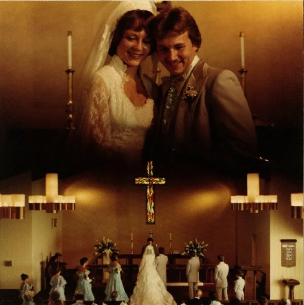 A few snaps from my parent's wedding on May 10, 1980.