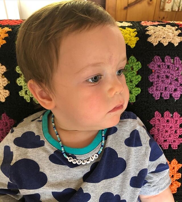 Loves accessories like his Mama #phoenixkaye