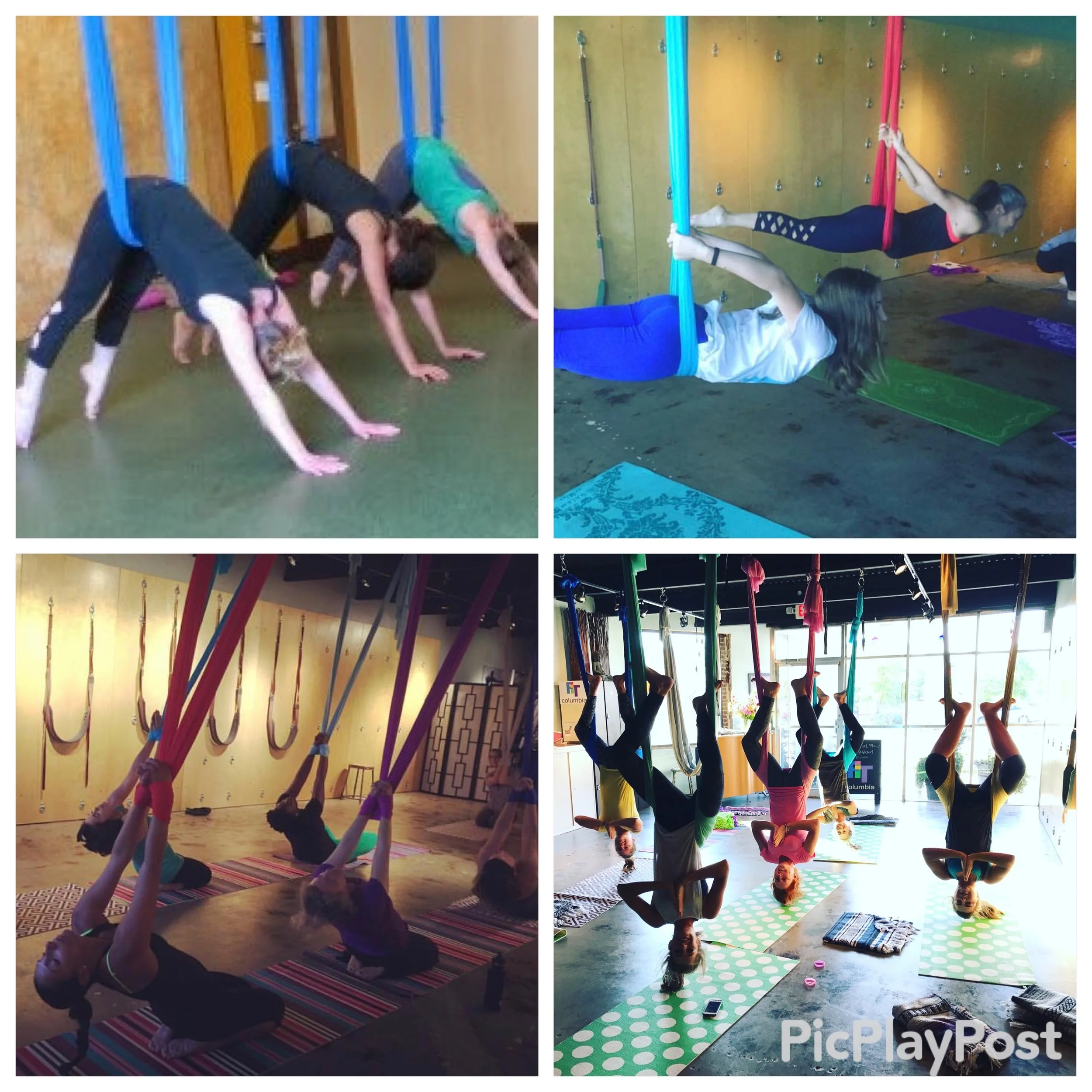 Aerial Yoga for Transitions