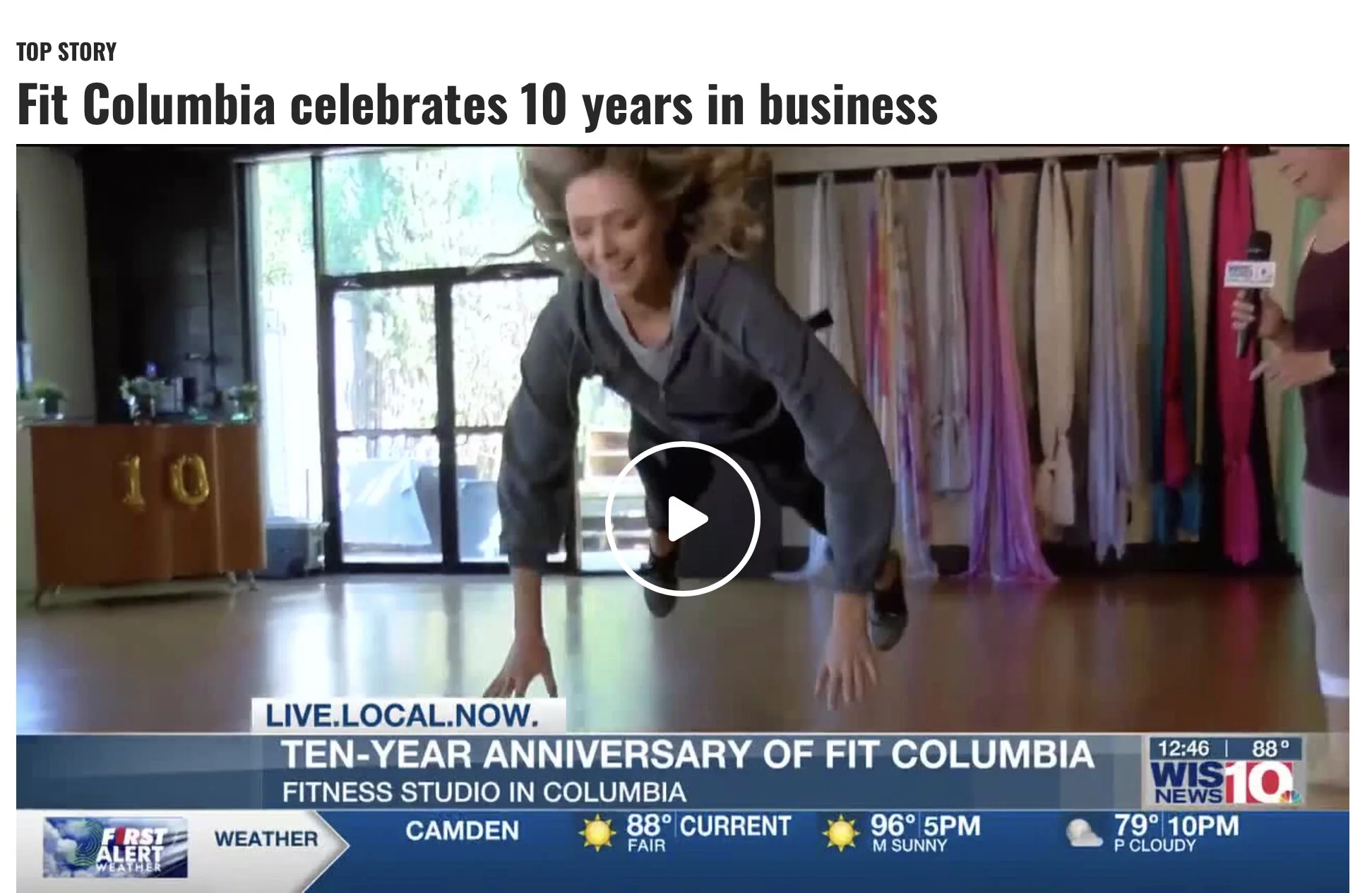 Fit Columbia celebrates 10 years in business
