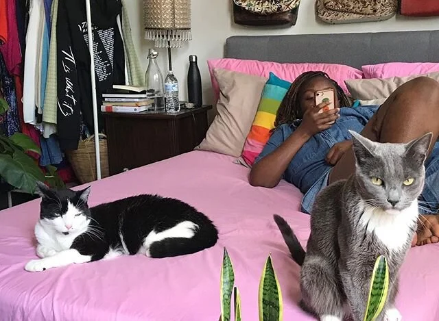 Me and the homies (a very cute + rare shot)