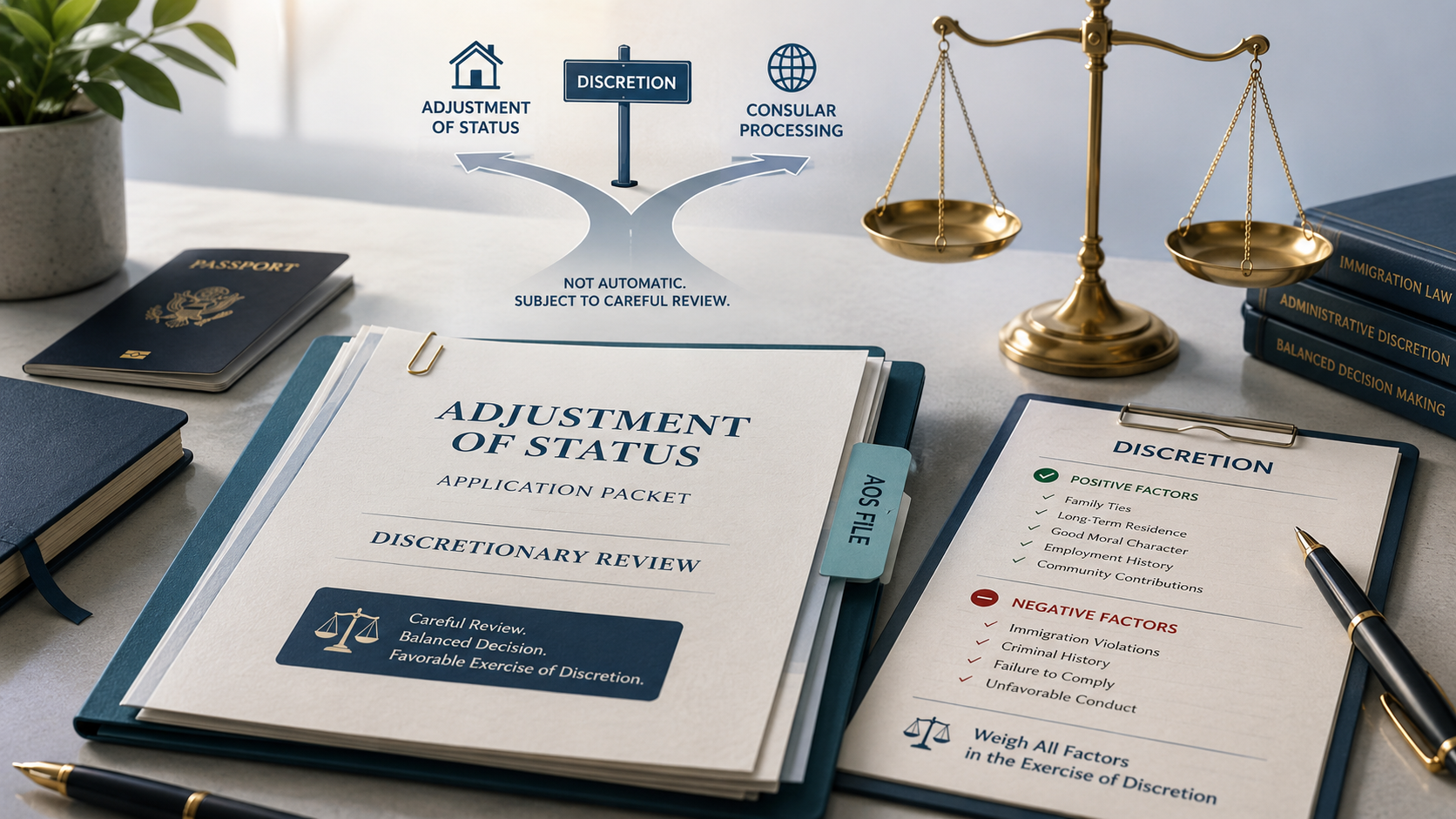 Adjustment of Status as a Matter of Discretion and Extraordinary Relief: How USCIS’s New Policy Memo Applies to AOS Filings