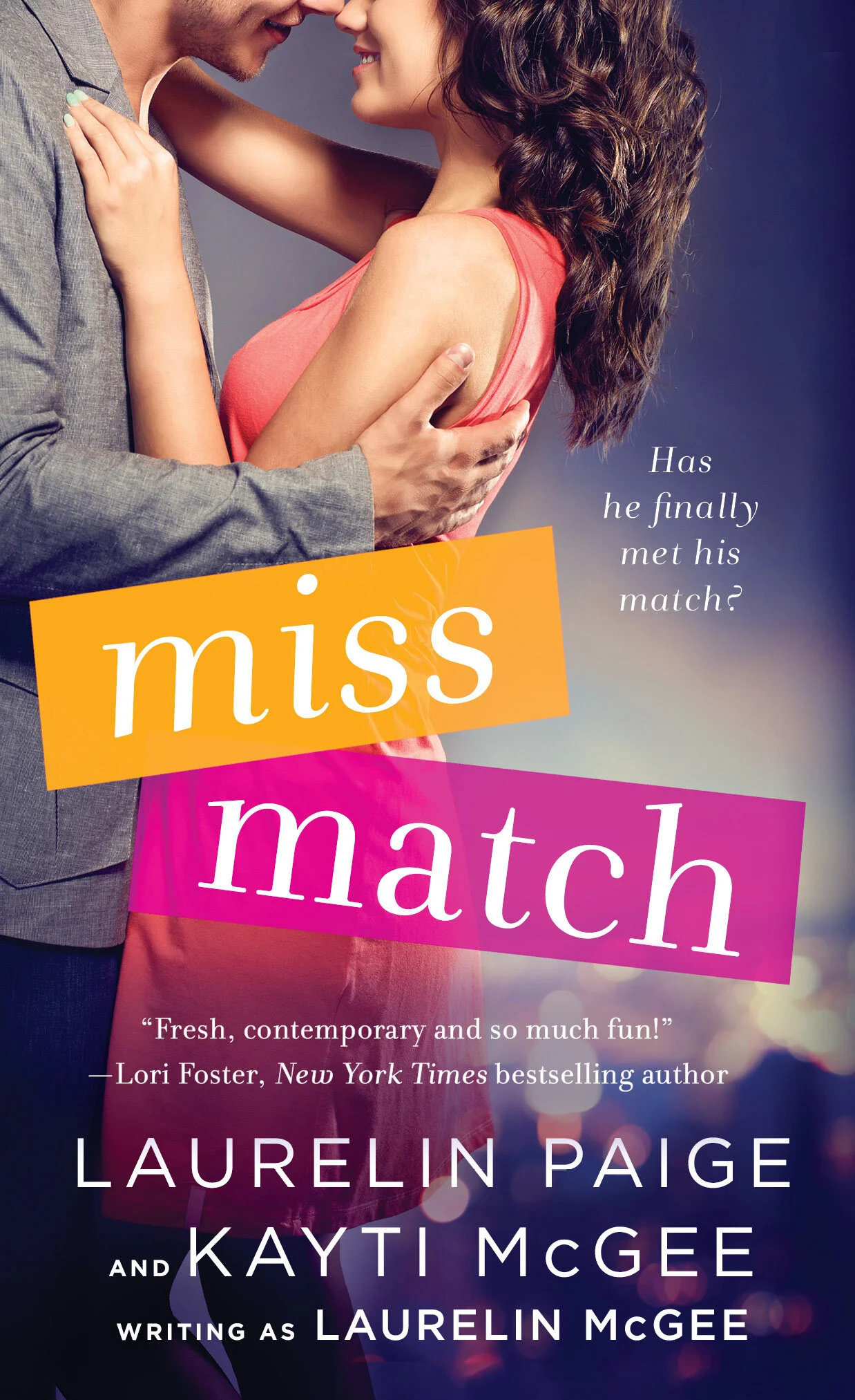  a romantic comedy about a billionaire too busy to find a wife, cowritten with Kayti McGee 