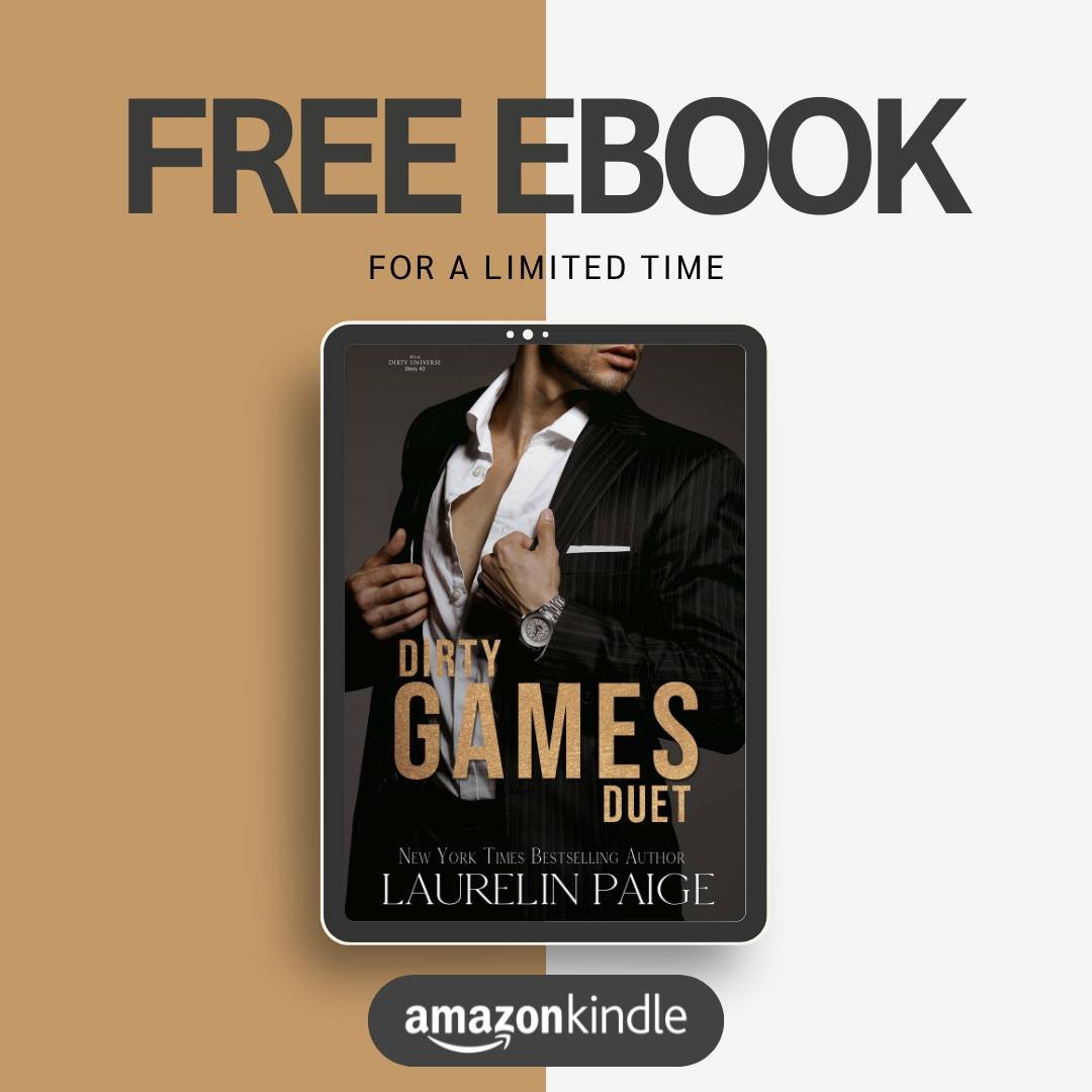 The Dirty Games Duet is FREE through May 19th!

Grab your free ebook on Amazon!

#freebiefriday #dirtygamesduet #freebook #romancereads #yournextread #laurelinpaige