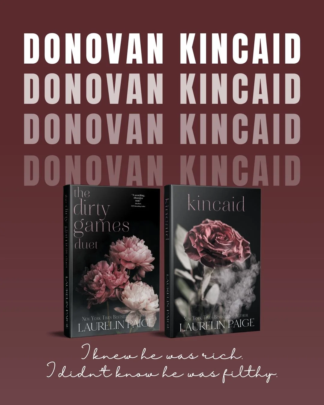 Have you met my alphahole Donovan Kincaid yet?

✔️ alphahole mastermind
✔️ best friend&rsquo;s girl
✔️ no one can love you like I can
✔️ I know what you need better than you

🔗 in Bio
⁣
#donovankincaid #dirtyuniverse #alphahole #teacherstudent #seco
