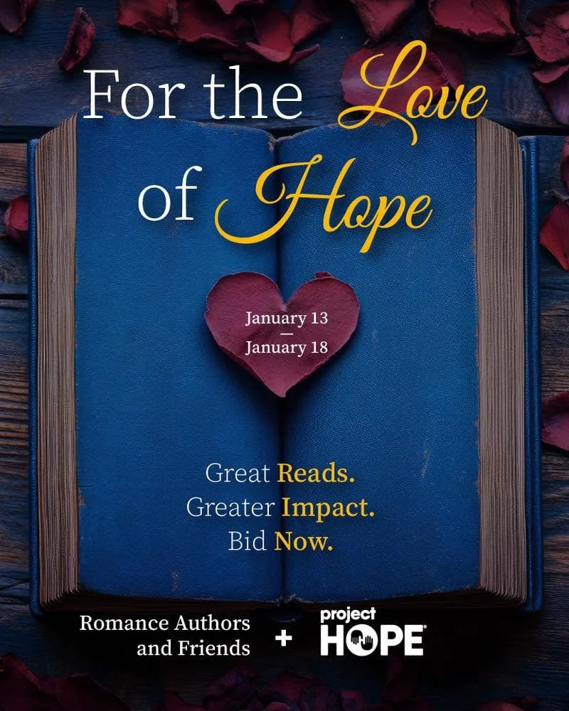 💜 𝗙𝗼𝗿 𝘁𝗵𝗲 𝗟𝗼𝘃𝗲 𝗼𝗳 𝗛𝗼𝗽𝗲: 𝗥𝗼𝗺𝗮𝗻𝗰𝗲 𝗔𝘂𝘁𝗵𝗼𝗿𝘀 𝗮𝗻𝗱 𝗙𝗿𝗶𝗲𝗻𝗱𝘀 + 𝗣𝗿𝗼𝗷𝗲𝗰𝘁 𝗛𝗢𝗣𝗘💜

Romance authors and friends have united to support 𝗣𝗿𝗼𝗷𝗲𝗰𝘁 𝗛𝗢𝗣𝗘&rsquo;𝘀 𝗴𝗹𝗼𝗯𝗮𝗹 𝗺𝗶𝘀𝘀𝗶𝗼𝗻, turning beloved