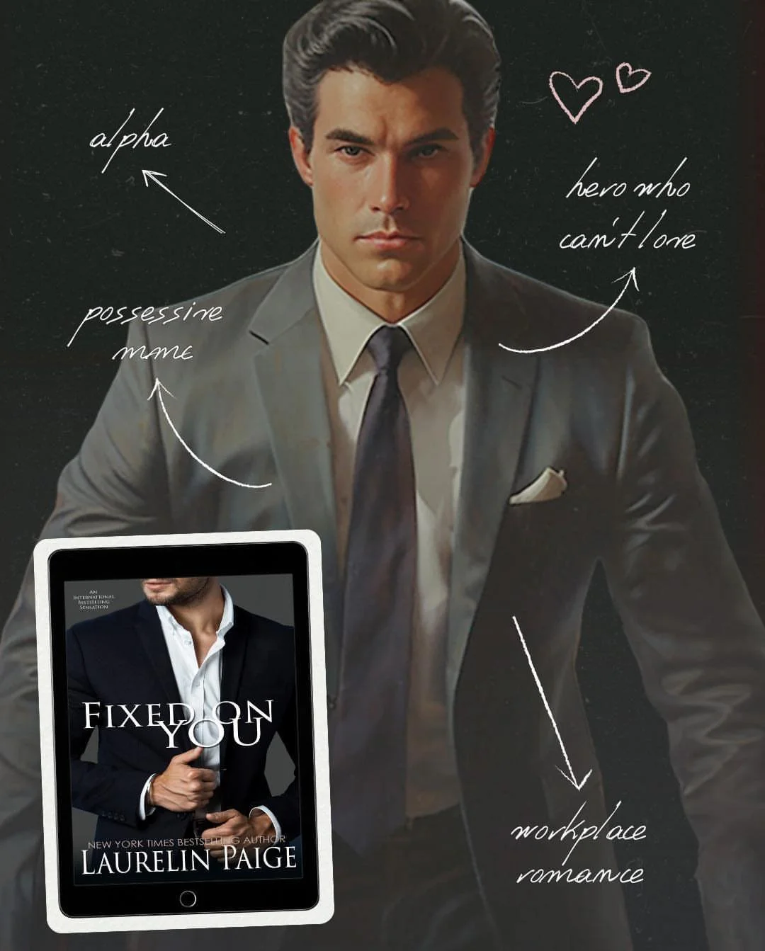 Hudson Pierce is:
❌ controlling
❌ possessive
❌ emotionally unavailable

and yet...

✔️ we&rsquo;d still let him ruin our lives 🥵🔥

𝐖𝐡𝐚𝐭 𝐭𝐨 𝐞𝐱𝐩𝐞𝐜𝐭...
✓ fake relationship
✓ hired girlfriend
✓ boss/employee tension
✓ obsession
✓ &ldquo;you