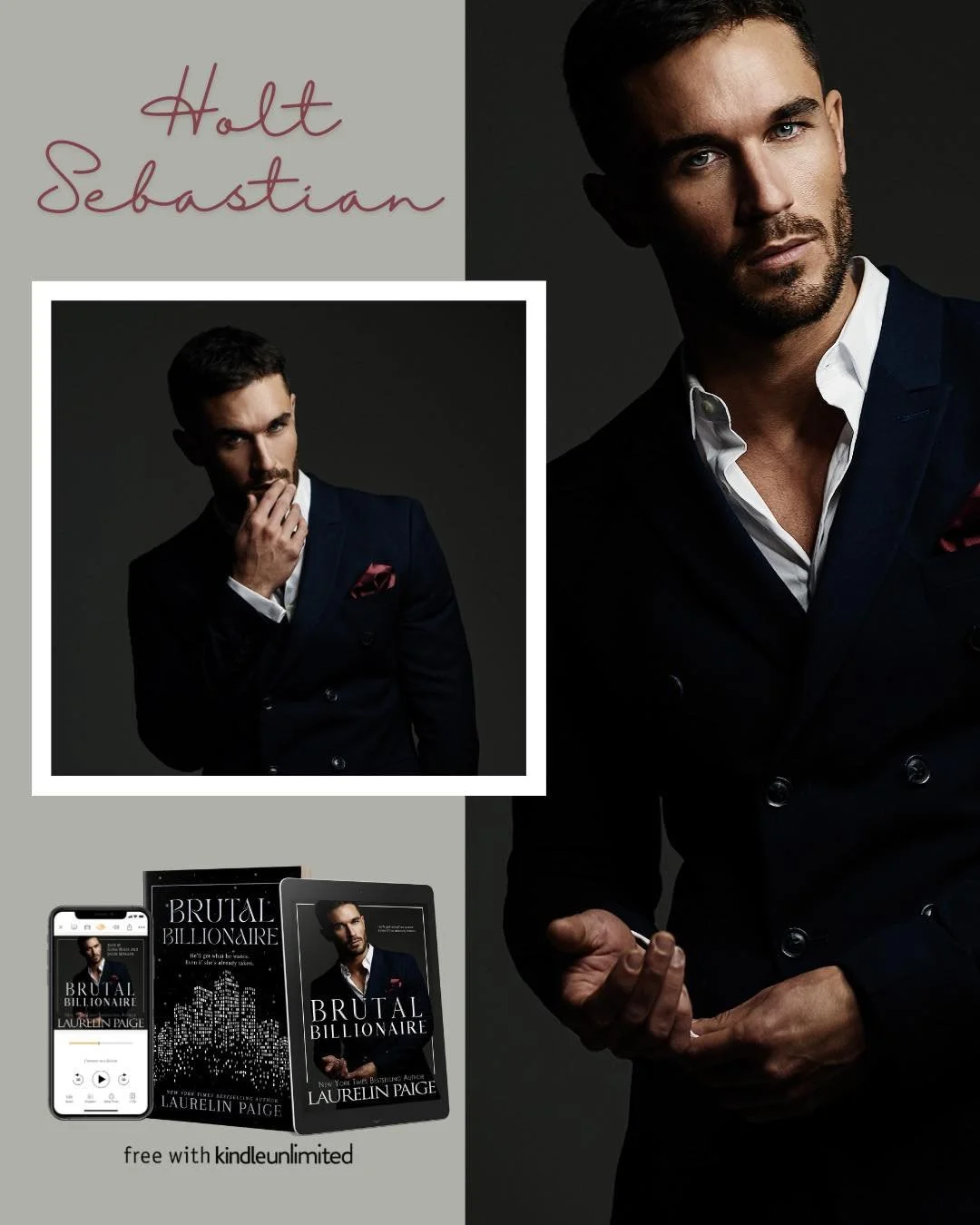 Not me falling for another fictional red flag 🚩🥵⁣
⁣
But Holt Sebastian isn&rsquo;t just a red flag&hellip; ⁣
He&rsquo;s the entire warning label.⁣
⁣
And somehow??? ⁣
That makes him hotter.⁣
⁣
✔️ forbidden romance ⁣
✔️ CEO alphahole ⁣
✔️ marriage of