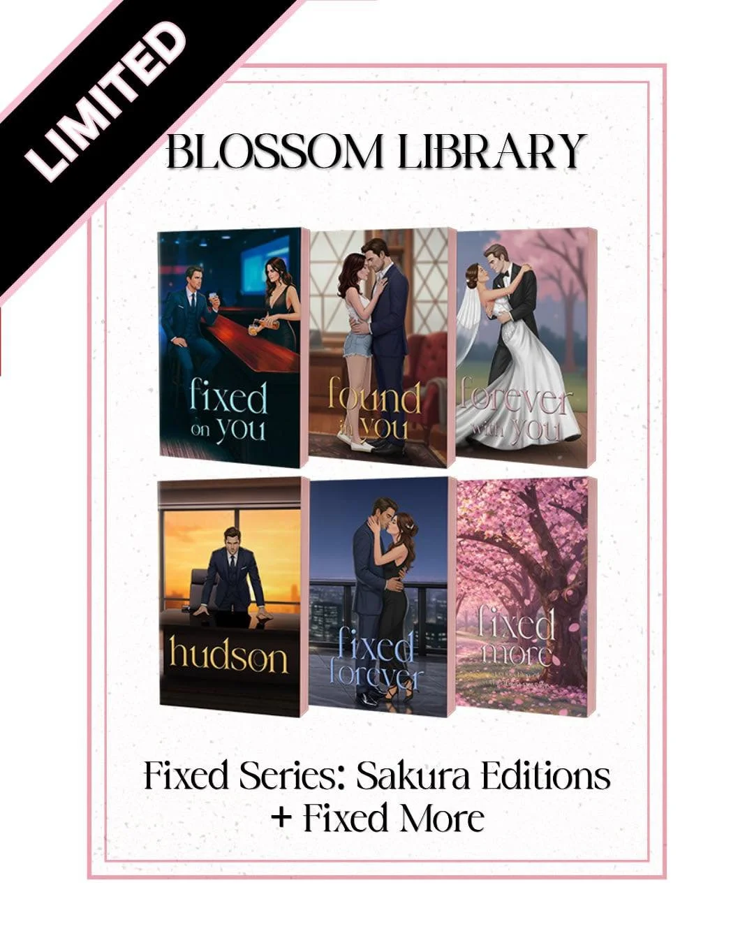 𝗟𝗜𝗠𝗜𝗧𝗘𝗗. 𝗢𝗕𝗦𝗘𝗦𝗦𝗜𝗩𝗘. 𝗬𝗢𝗨𝗥𝗦. 🌸⁣
⁣
You want them all&hellip;⁣
⁣
Blossom Library tier = best price + ultimate Fixed collection.⁣
✔ Lower pricing⁣
✔ Maximum obsession⁣
❌ Available after tonight⁣
⁣
💗 Grab it before it&rsquo;s gone:⁣ 