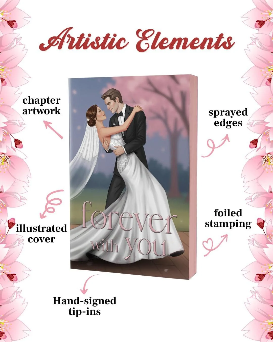 We didn&rsquo;t just reprint the Fixed Series&hellip;we reimagined it 🌸⁣
⁣
📗 Illustrated covers capturing both the softness and intensity (art by @Melissa.Illustrates)⁣
💟 Foil-stamped details made to shine⁣
💗 Pink sprayed edges&mdash;because beau