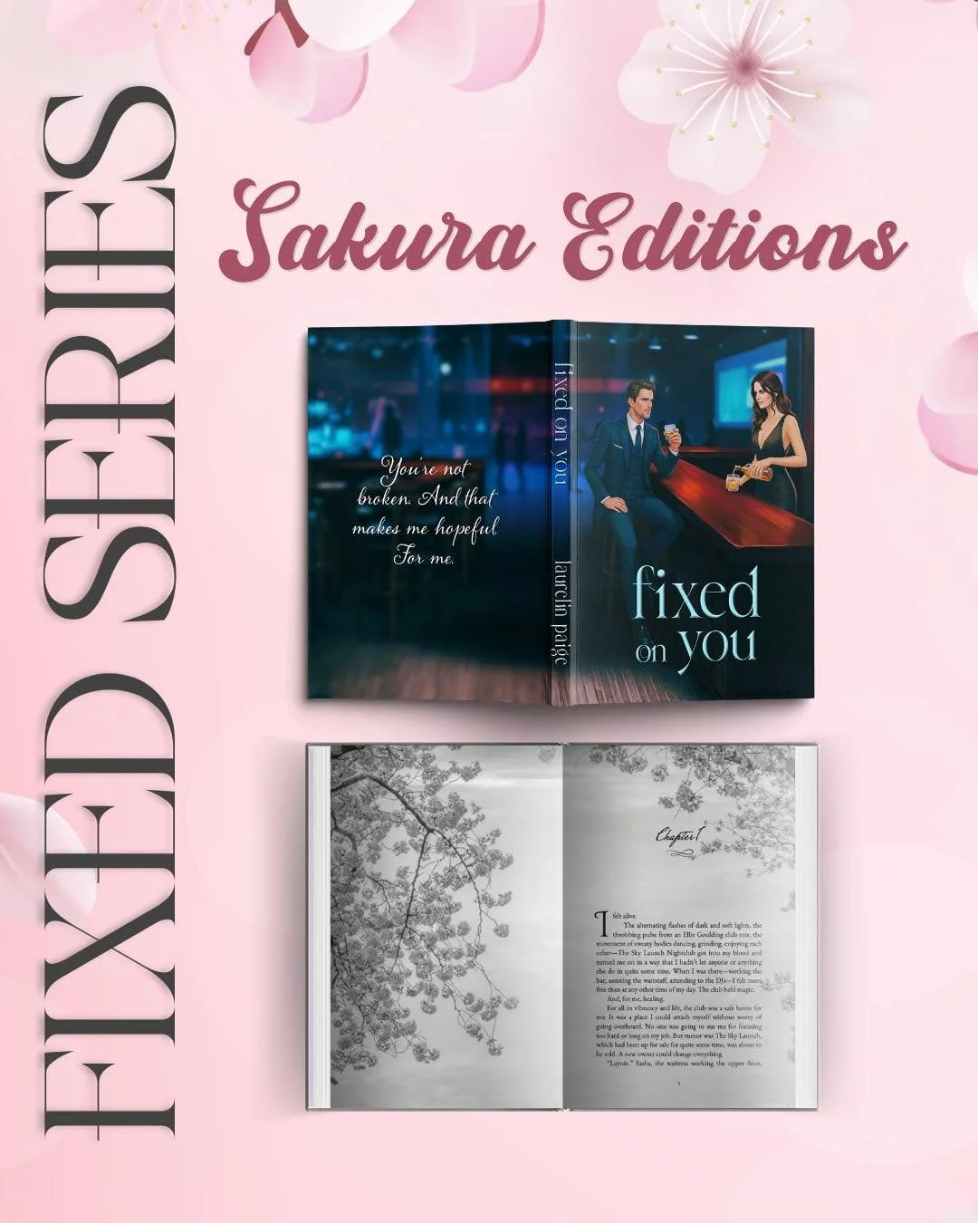 POV: you open your package and see&hellip;
🌸 pink sprayed edges⁣
✨ foil details catching the light⁣
📖 annotated scenes⁣
🍸 chapter drink recipes⁣
💗 five matching collector editions⁣
⁣
This is your sign to back the Kickstarter before it closes Tues