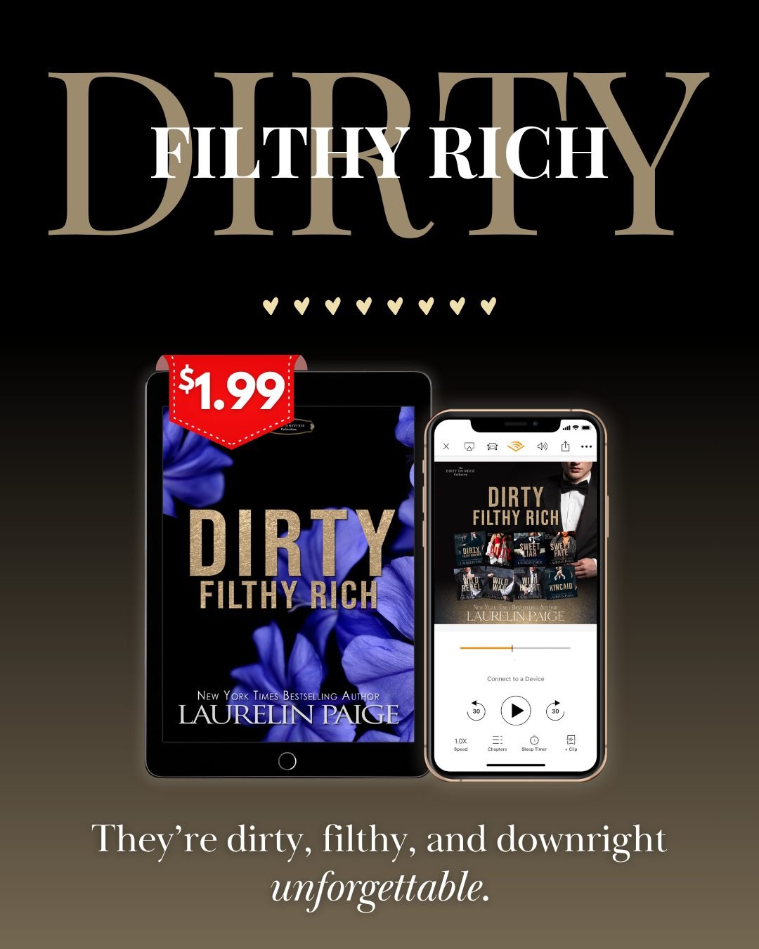 If you love:
💼 Billionaire heroes
🔥 Forbidden attraction
💋 Fake relationships
😮&zwj;💨 Possessive men
❤️ All the spice, angst, and drama

...the Dirty Universe is calling your name.

📚 𝗗𝗶𝗿𝘁𝘆 𝗙𝗶𝗹𝘁𝗵𝘆 𝗥𝗶𝗰𝗵 (𝟭𝟬 𝗯𝗼𝗼𝗸𝘀!) is only 