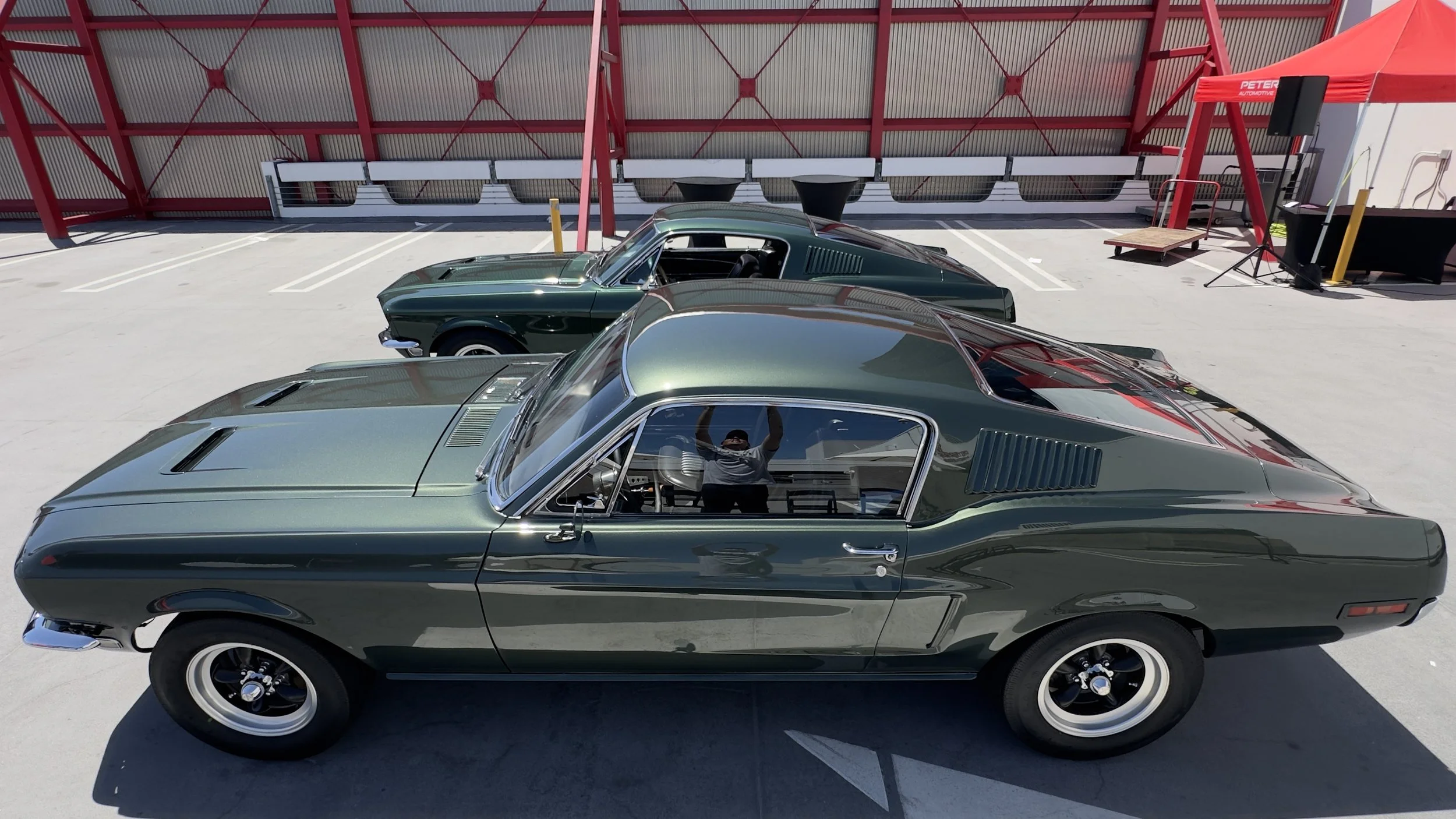 A Two of a Kind Rare Photo Op: the original 558 + ReelJJZ featured together at the Petersen Museum