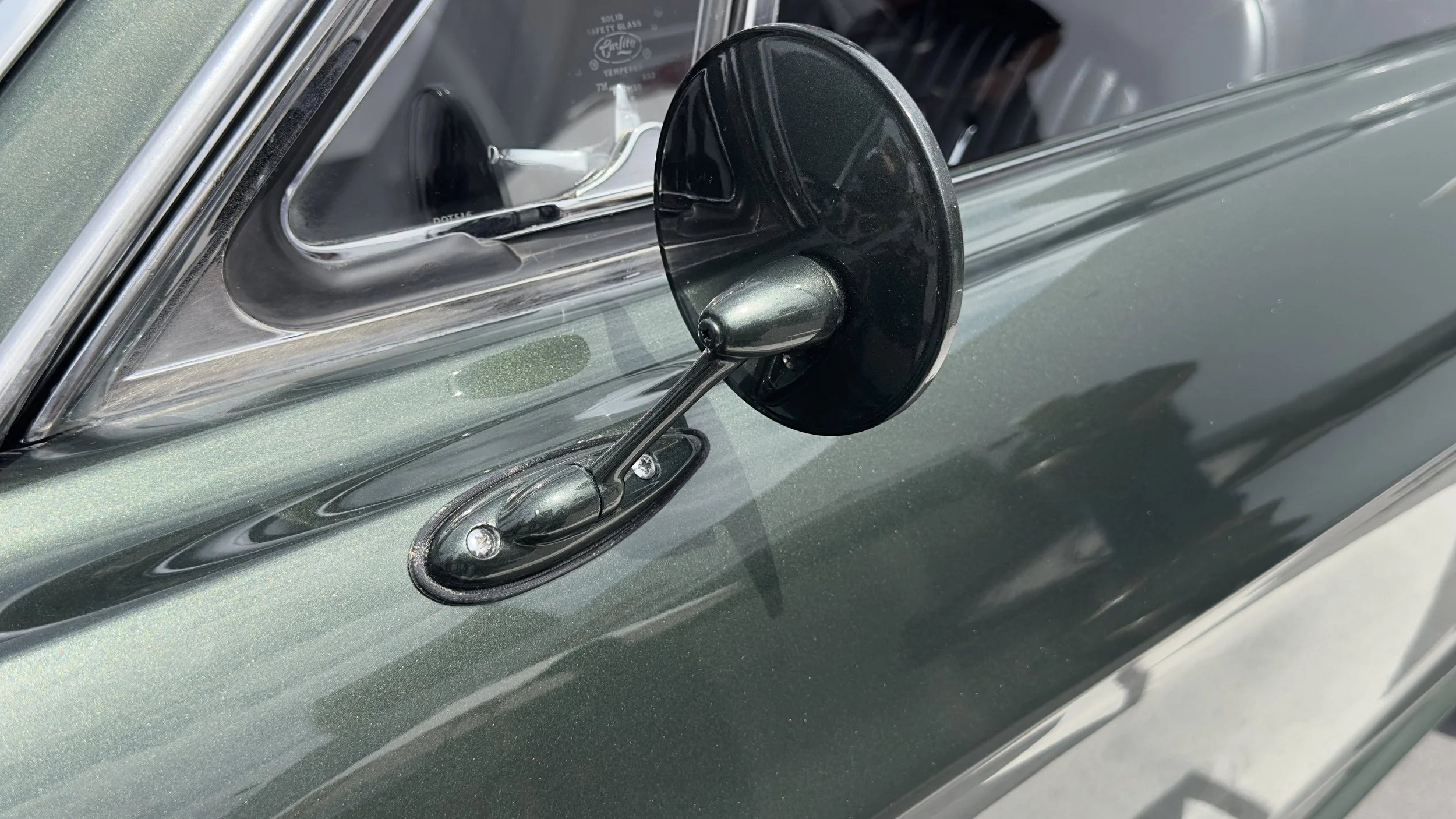 Bullitt's Driver-Side Painted Mirror