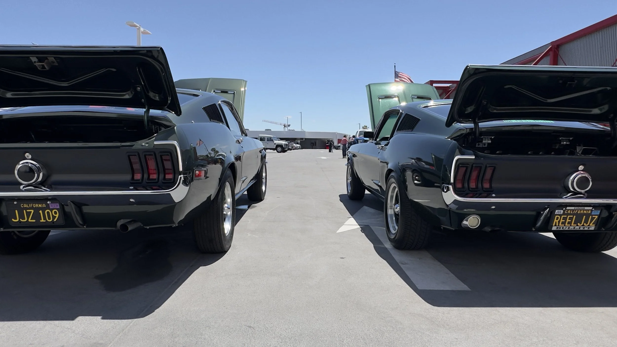 Rear Shots of 558 & ReelJJZ, with Plenty of Trunk Space