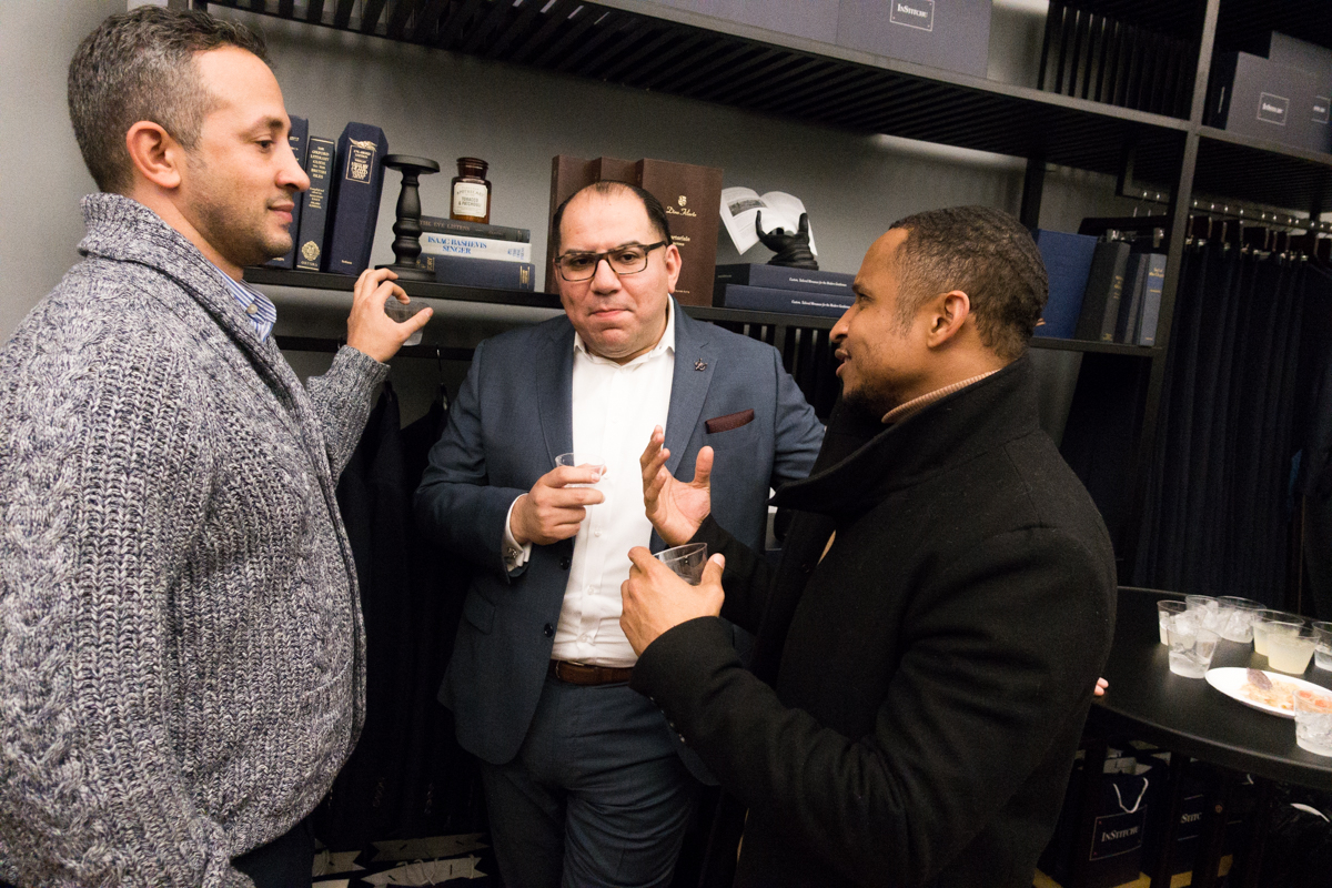 Edwin Dilesio, David Lopez and Vernon Jones