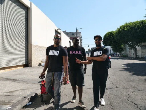 Mastermind Connect founders Mike McConnell (left) and Manny Almonte (right), with B.A.R.E. Truth Inc founder Joseph Bradford III