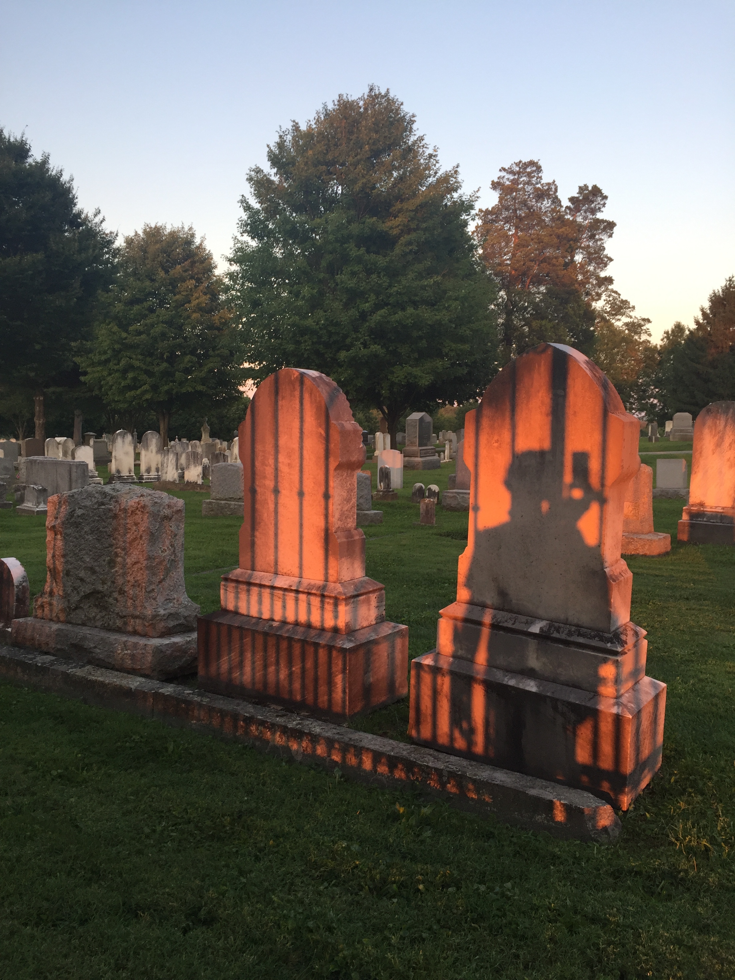  Gravestones on Cemetery Hill. 
