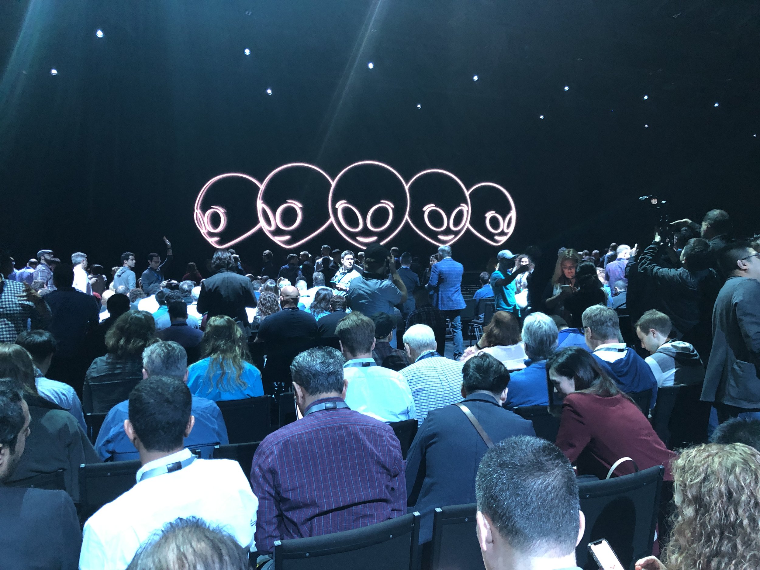 Waiting for the Keynote