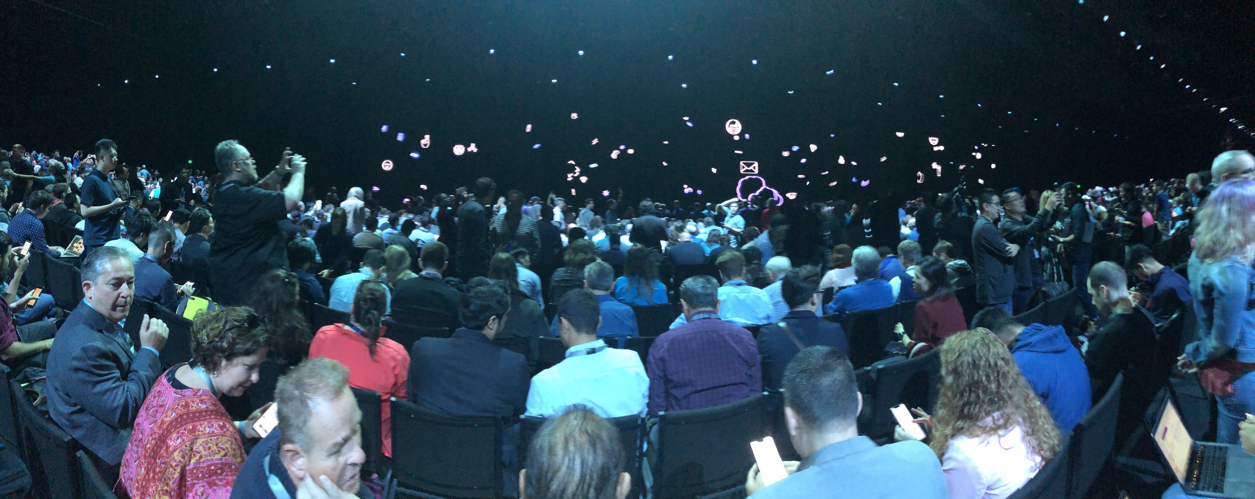 Waiting for the Keynote