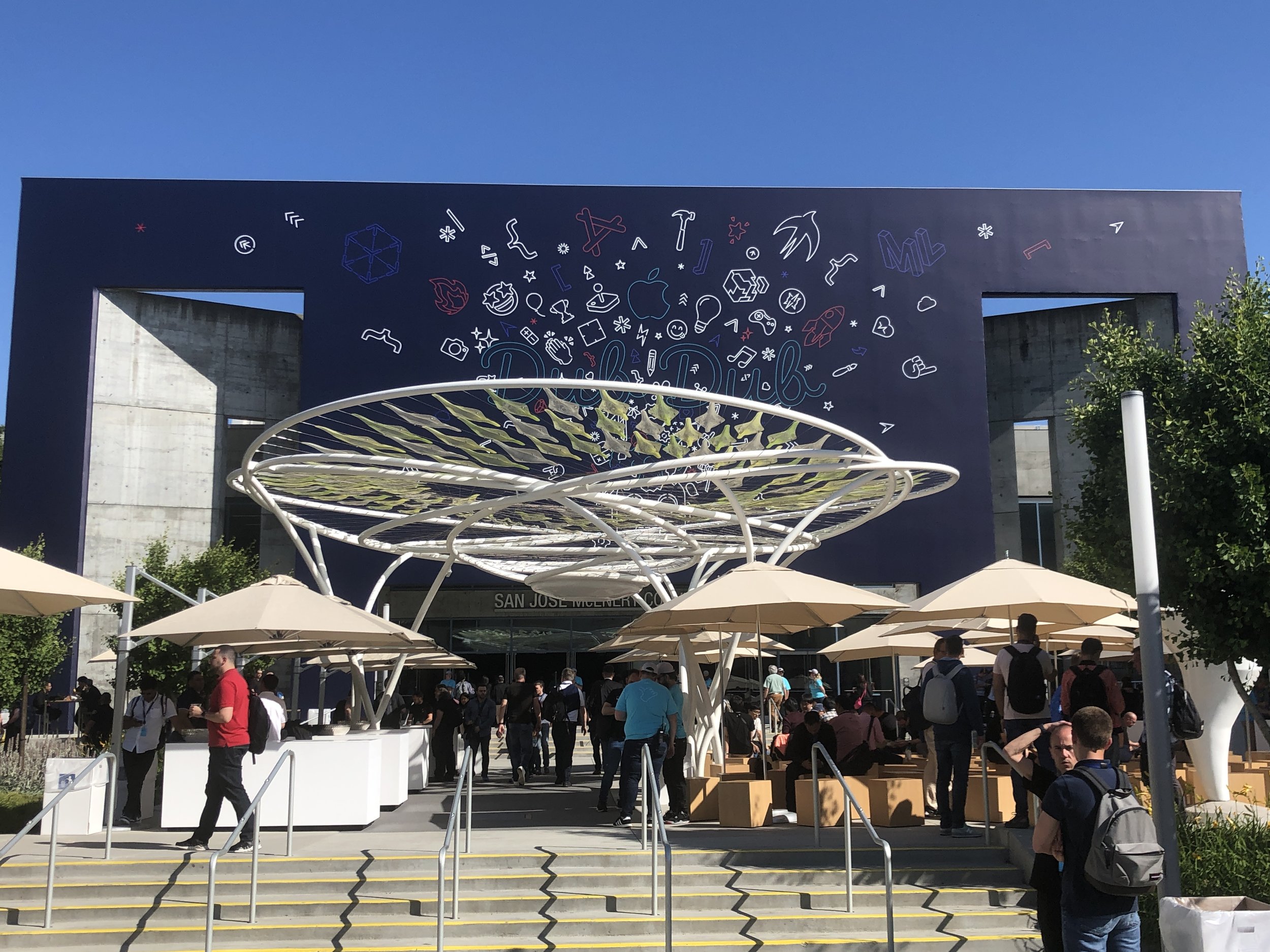 San Jose Convention Center Decked Out for WWDC