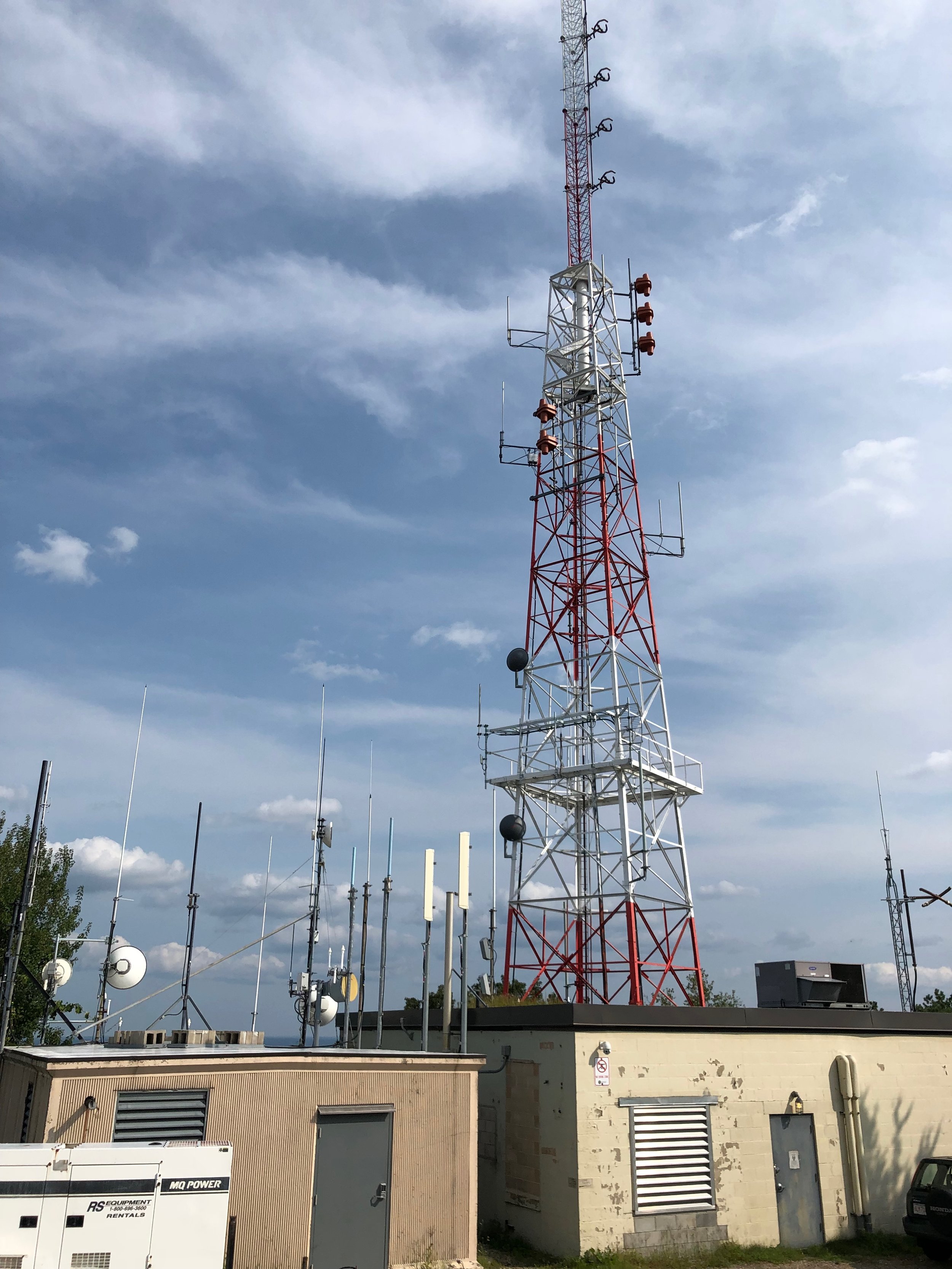 WGBH's radio and TV transmitter atop Great Blue Hill