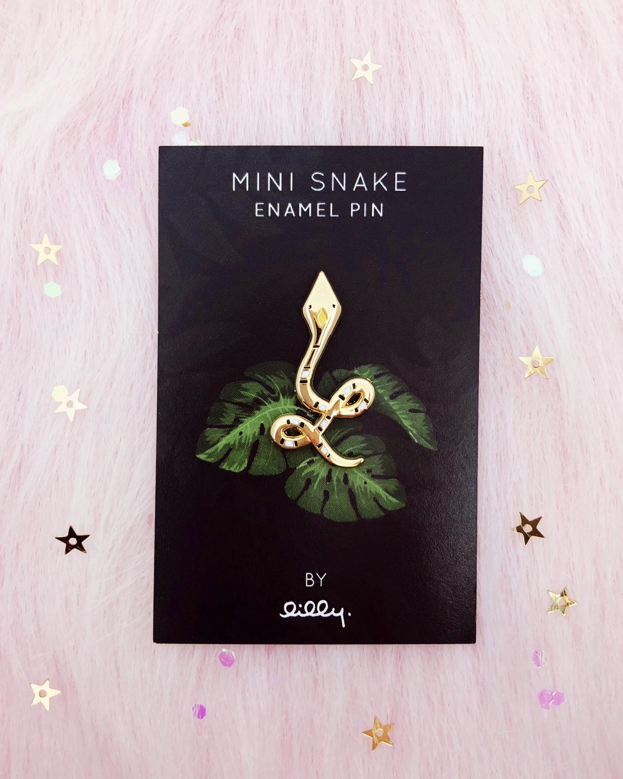 mini snake hard enamel animal nature inspired gold lapel pin by lilly baik.