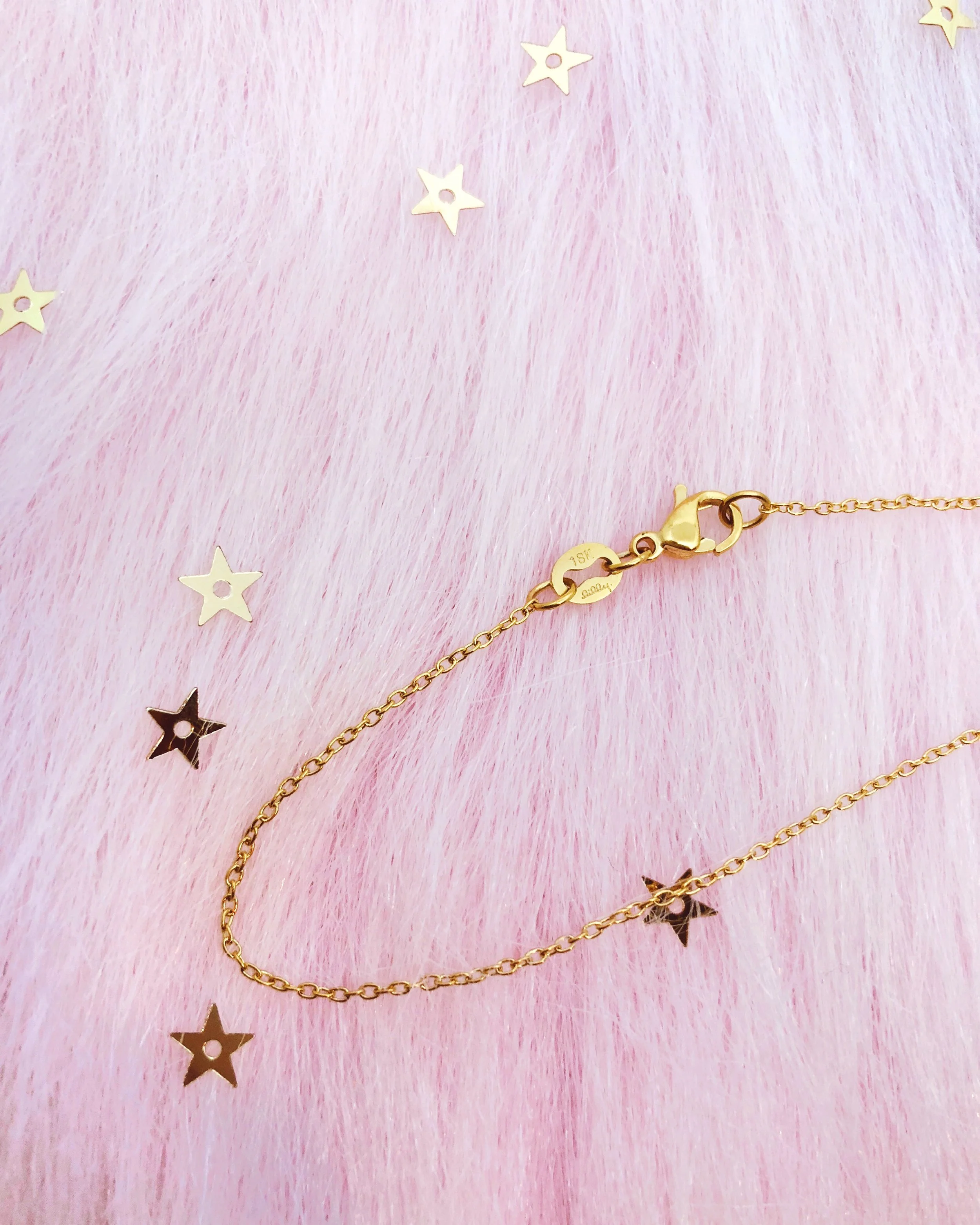 mini golden snake pretty gold animal nature reptile necklace by lilly baik.