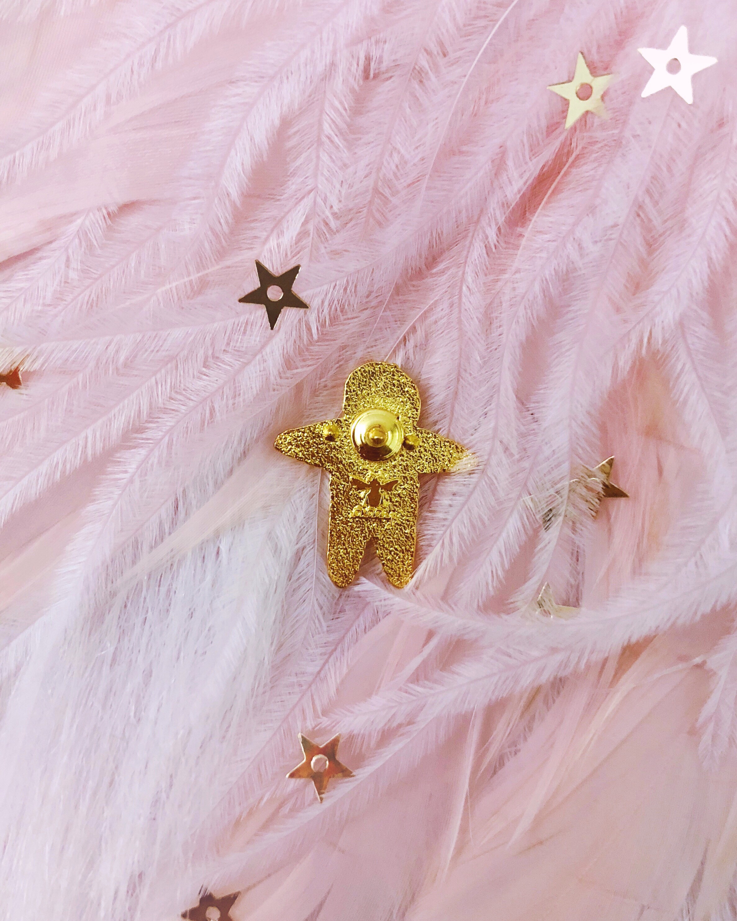 voodoo doll cute macabre spooky heart hard enamel lapel pin by lilly baik.