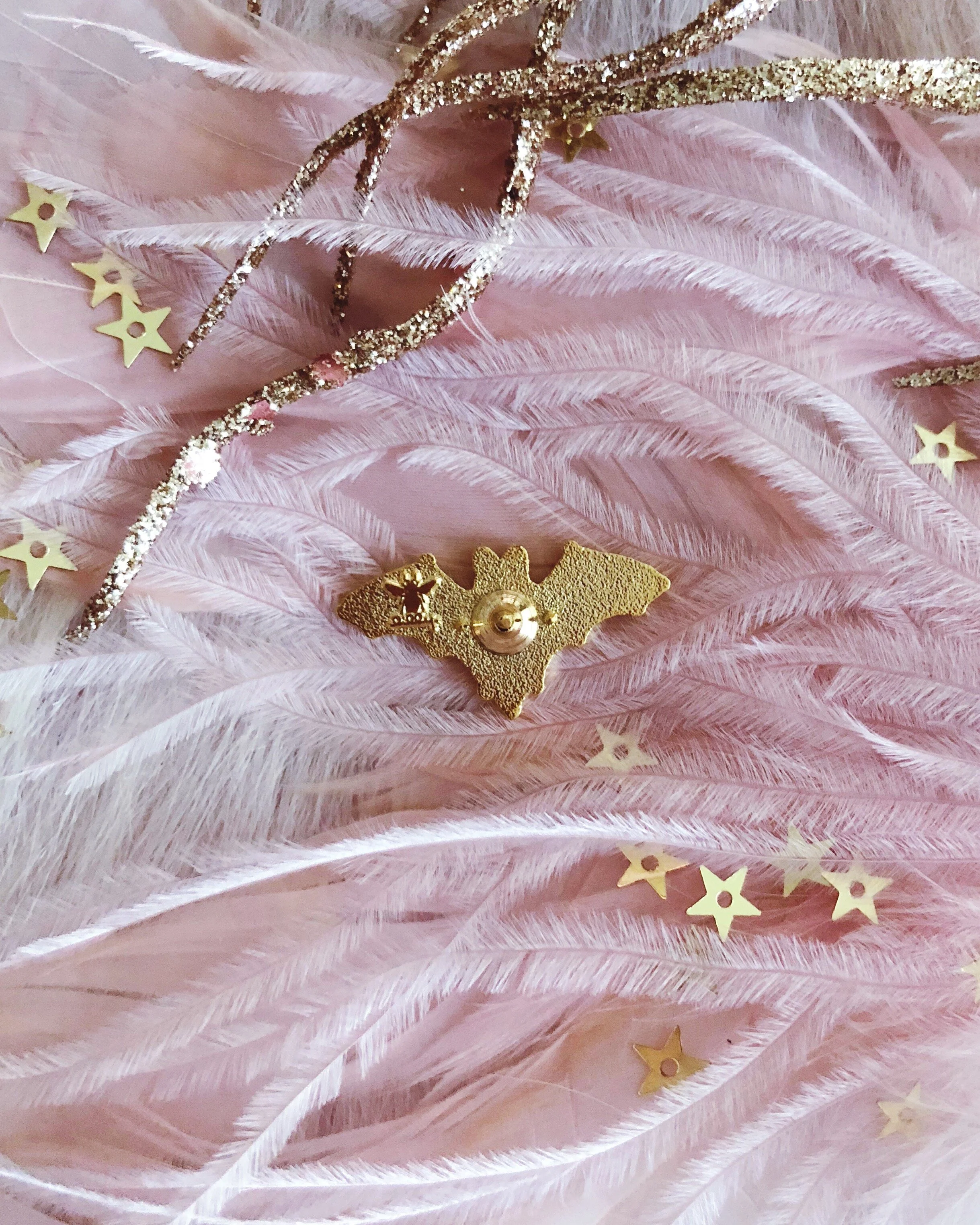 mini bat gold hard enamel cute spooky halloween pretty nature animal mini pin by lilly baik.