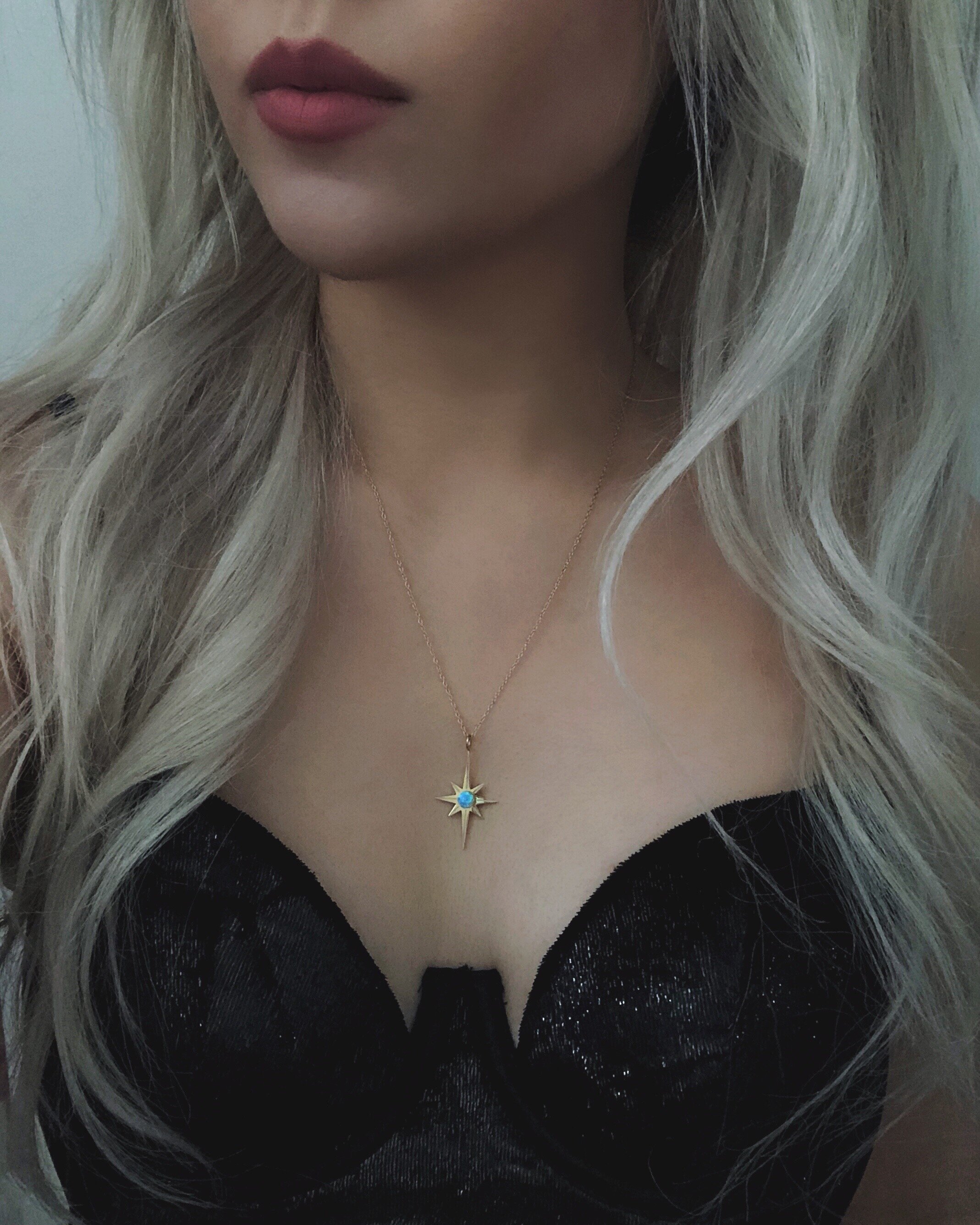 starburst opal necklace blue worn.JPG